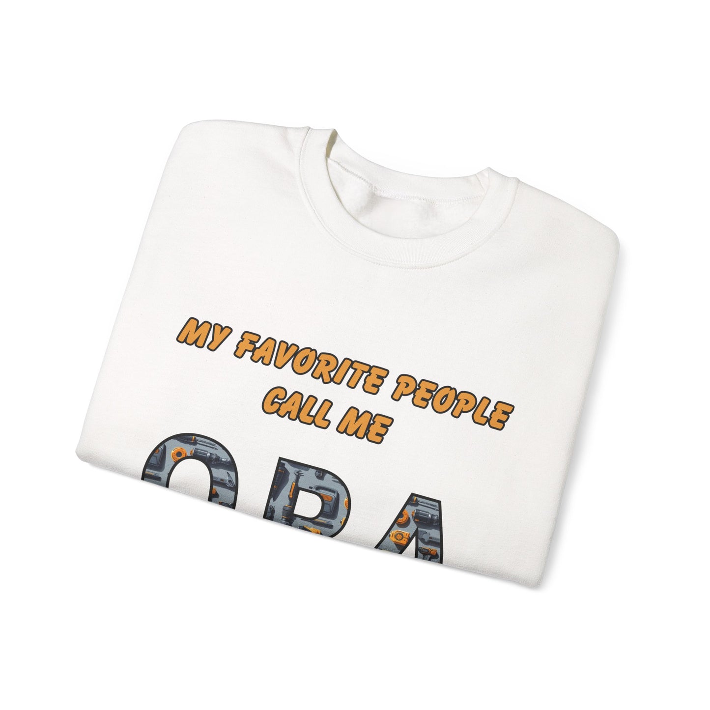 My Favorite People Call Me Opa Unisex Heavy Blend™ Crewneck Sweatshirt