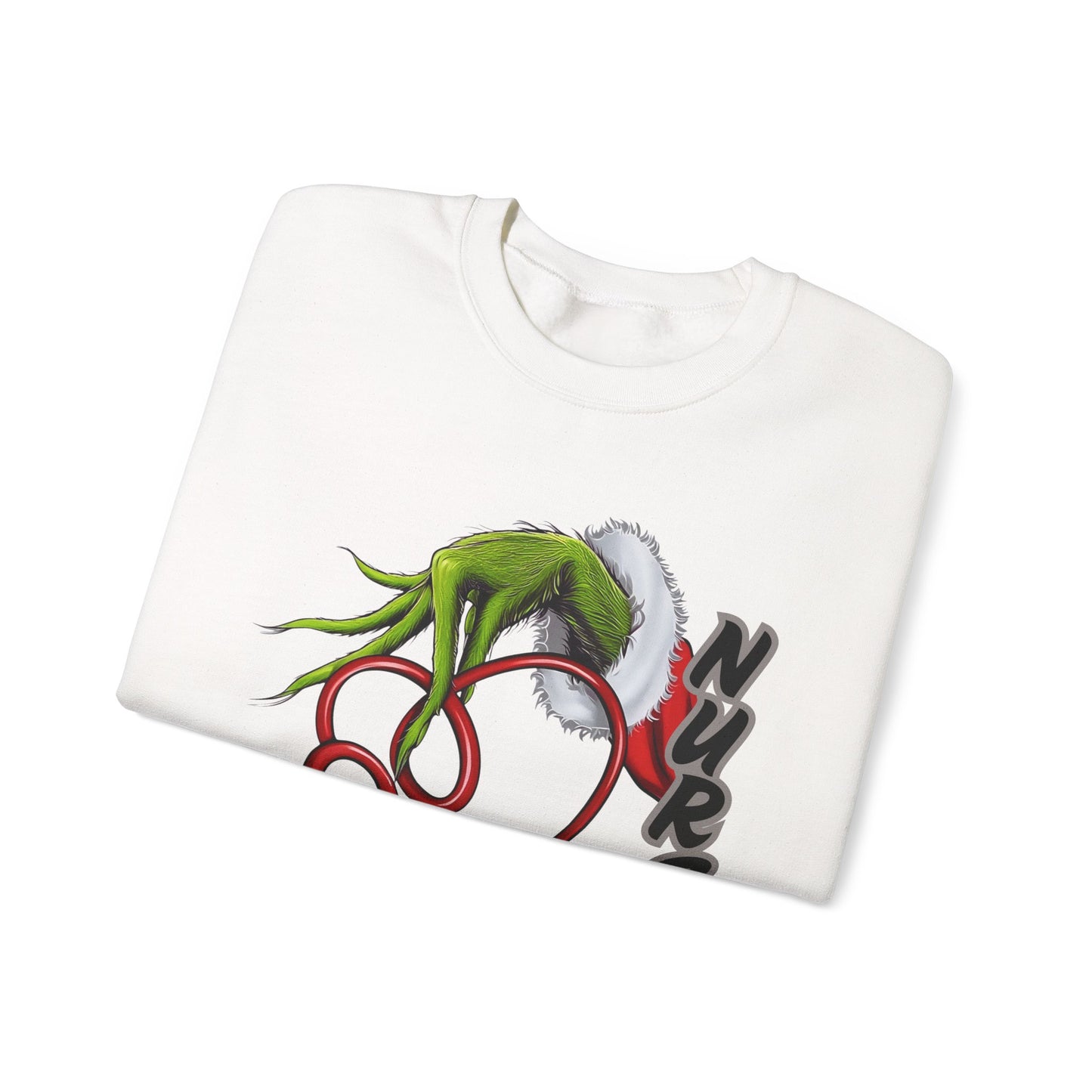 Stethoscope Nure Grinch Unisex Heavy Blend™ Crewneck Sweatshirt