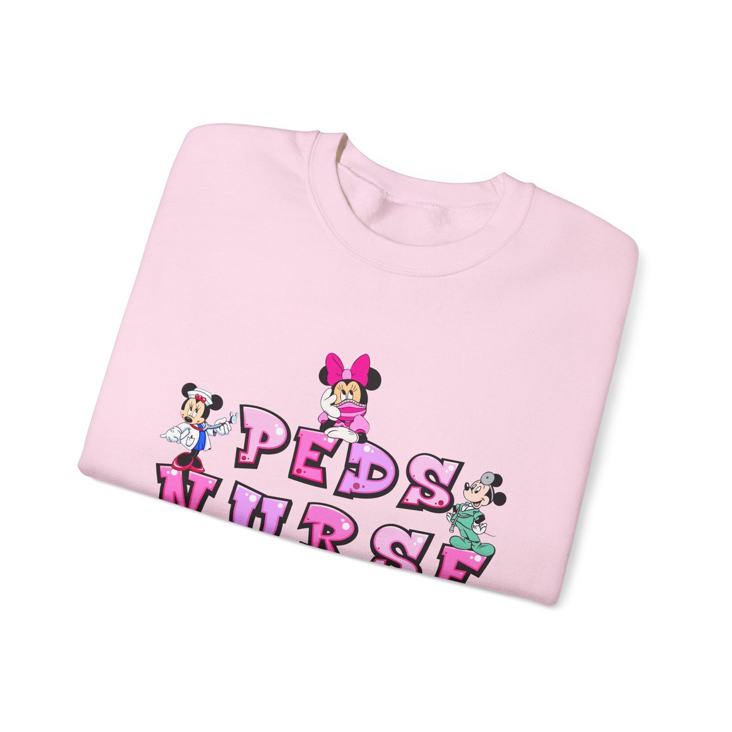 Peds Nurse Unisex Heavy Blend™ Crewneck Sweatshirt