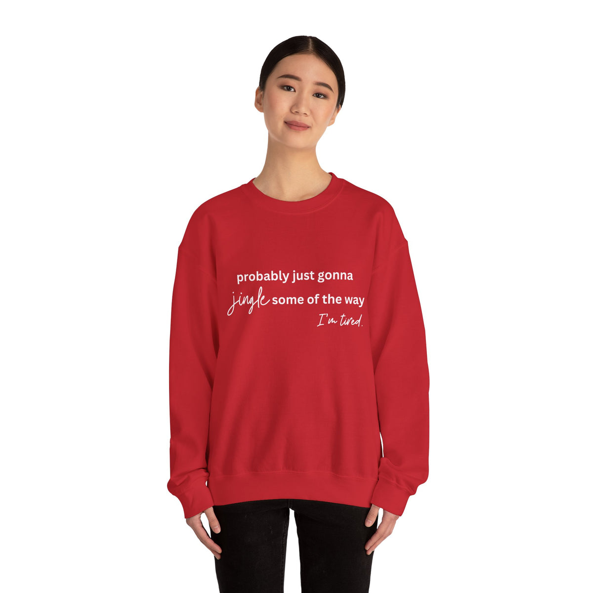 I'm Tired Unisex Heavy Blend™ Crewneck Sweatshirt
