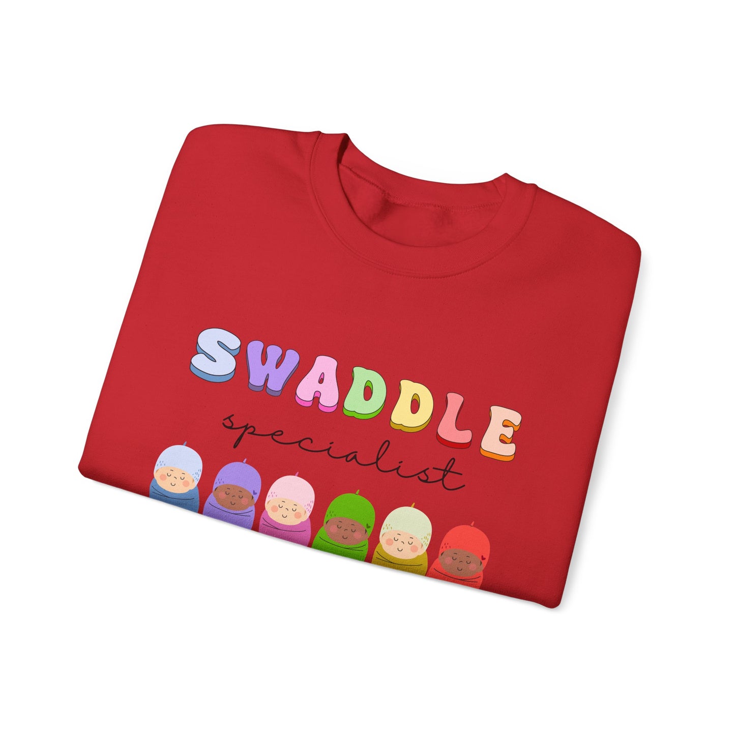 Swaddle Specialist  Unisex Heavy Blend™ Crewneck Sweatshirt