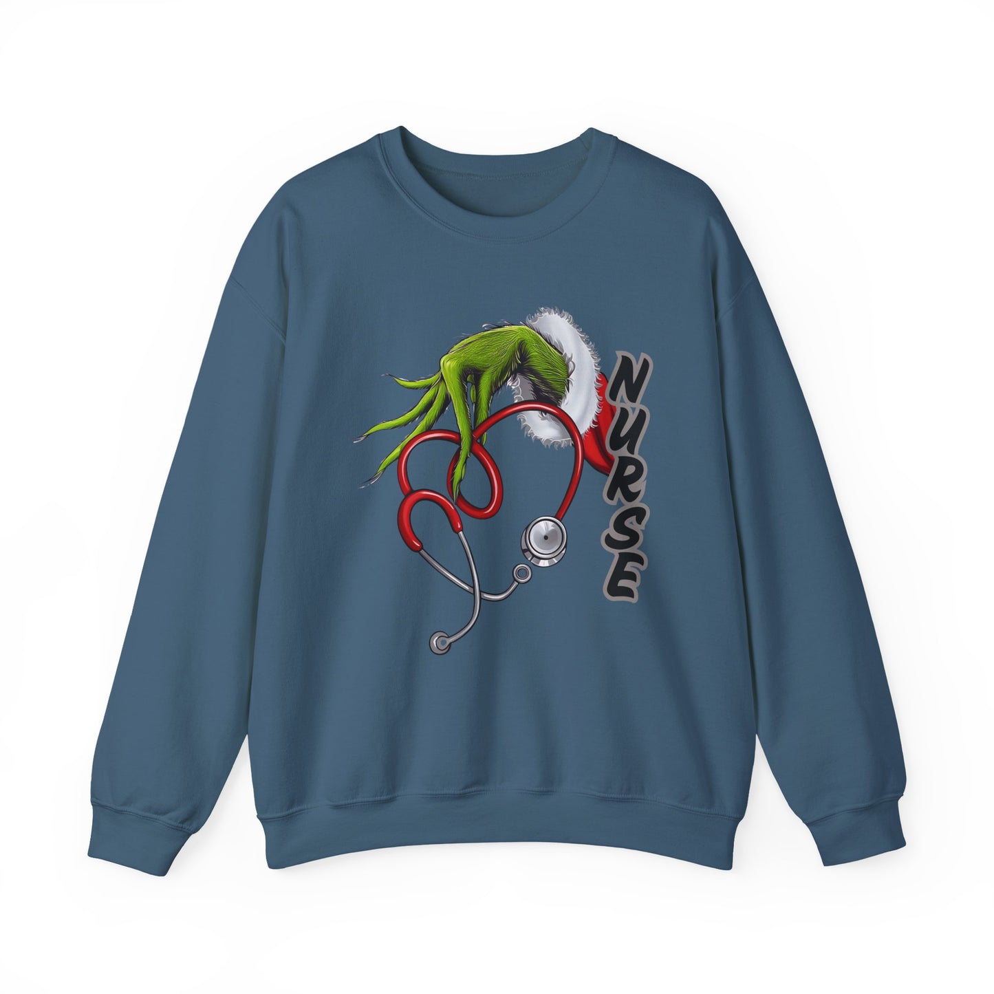 Stethoscope Nure Grinch Unisex Heavy Blend™ Crewneck Sweatshirt