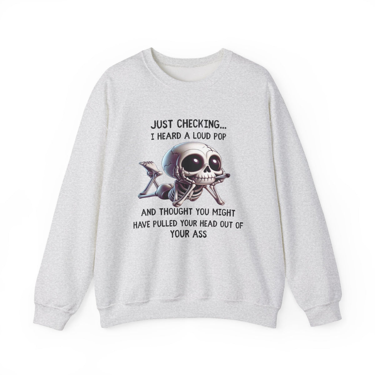 Just Checking Unisex Heavy Blend™ Crewneck Sweatshirt