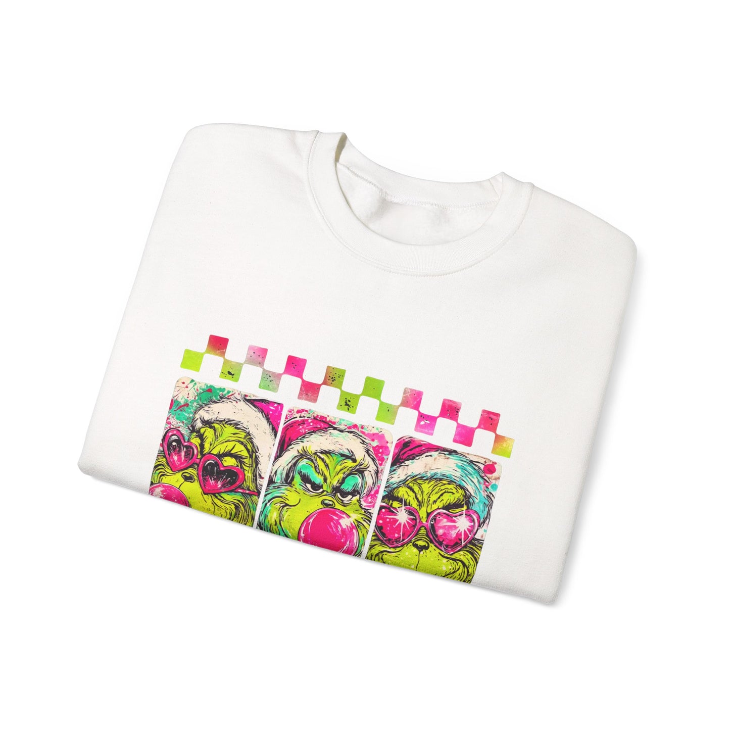 Pop Grinch Unisex Heavy Blend™ Crewneck Sweatshirt