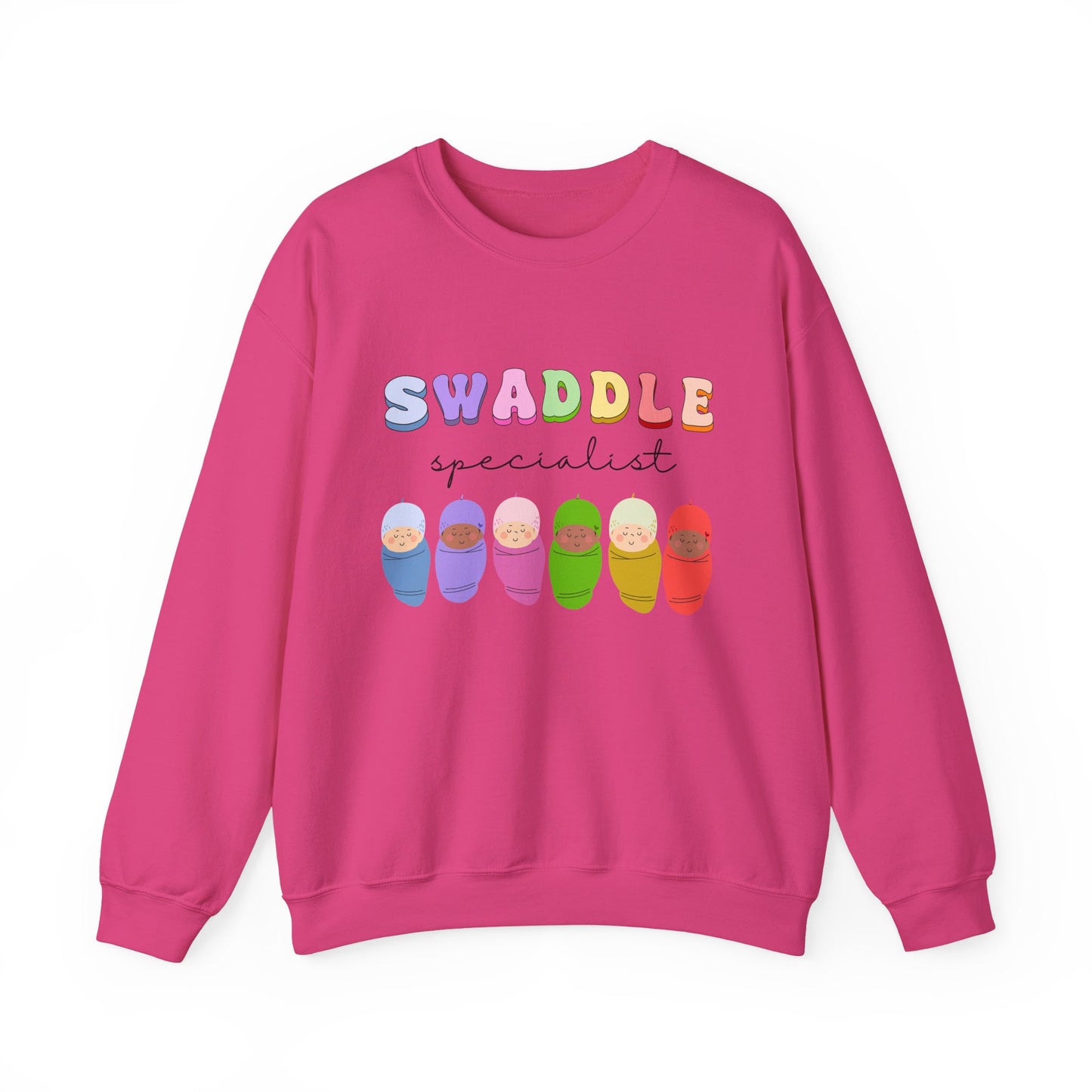 Swaddle Specialist  Unisex Heavy Blend™ Crewneck Sweatshirt