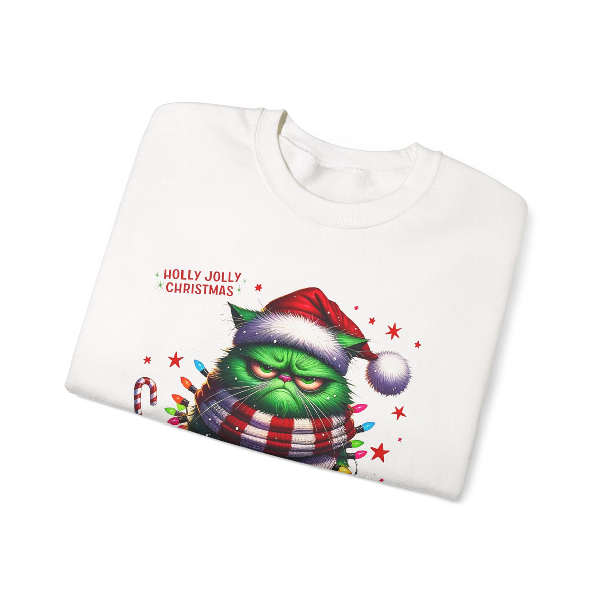 Holly Jolly Christmas Unisex Heavy Blend™ Crewneck Sweatshirt