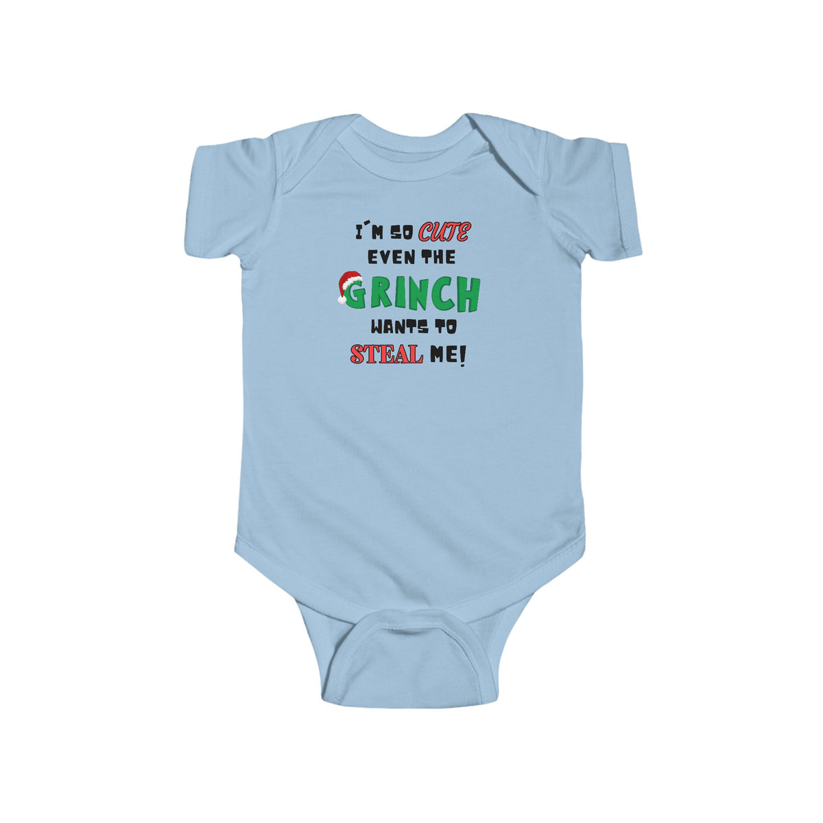 I'm So Cute Grinch Infant Fine Jersey Bodysuit