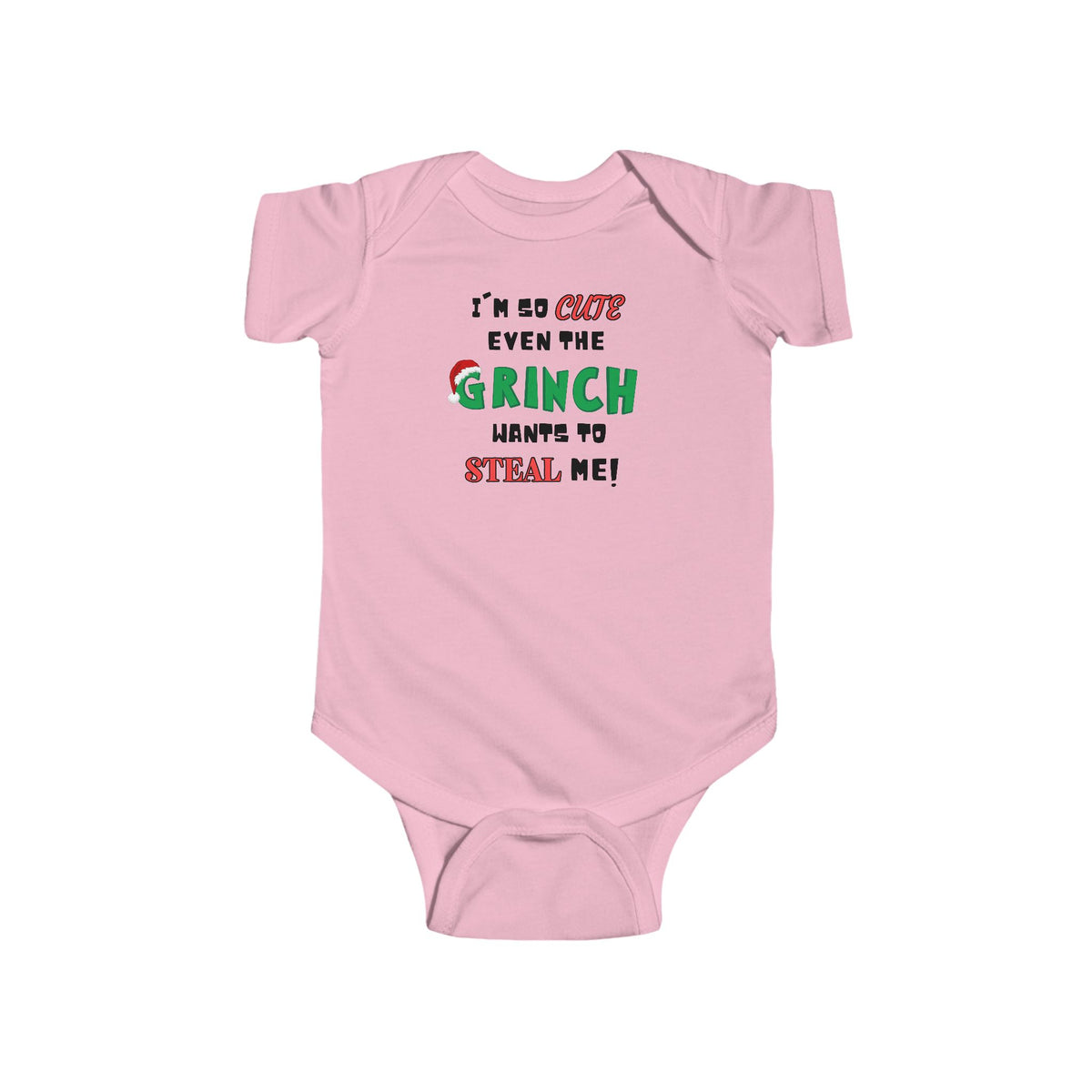 I'm So Cute Grinch Infant Fine Jersey Bodysuit