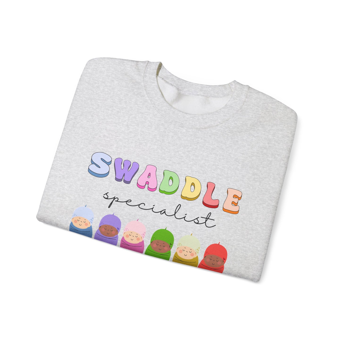 Swaddle Specialist  Unisex Heavy Blend™ Crewneck Sweatshirt