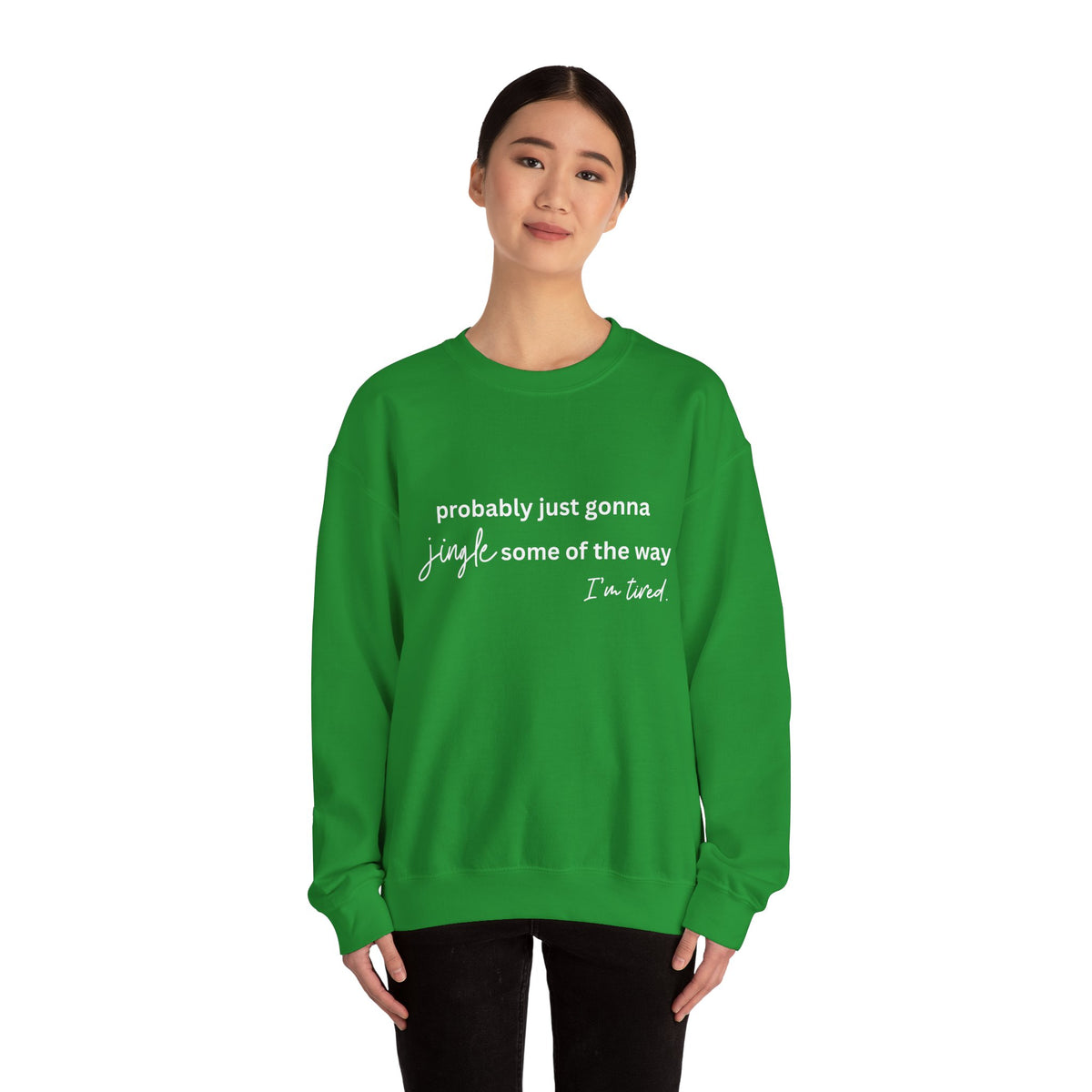 I'm Tired Unisex Heavy Blend™ Crewneck Sweatshirt