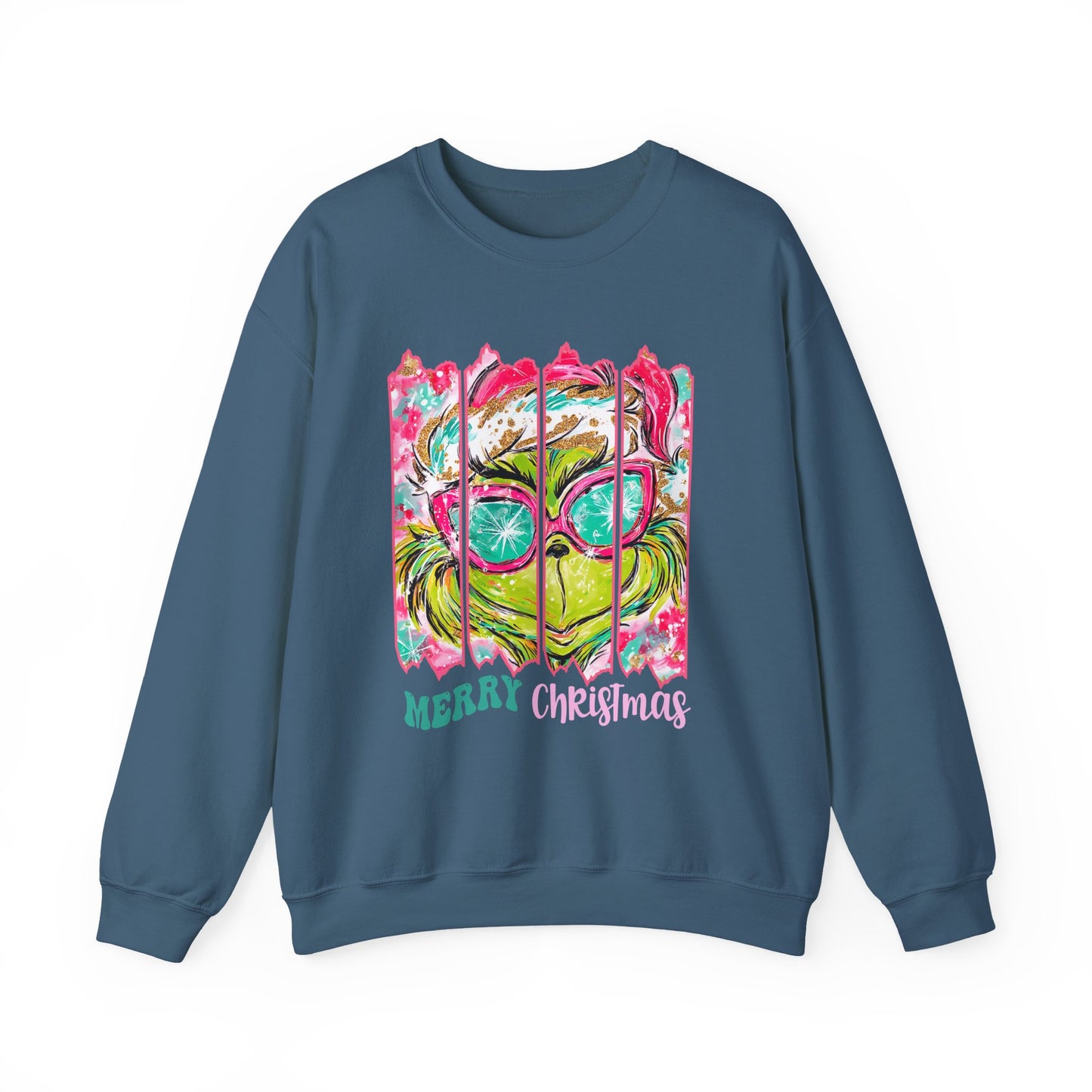 Merry Christmas Grinch Unisex Heavy Blend™ Crewneck Sweatshirt