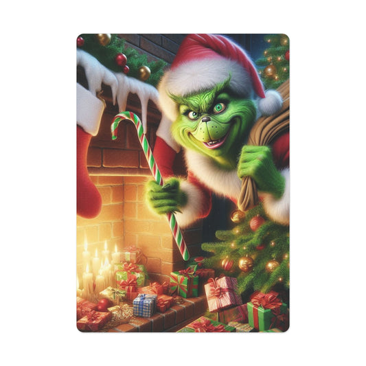 Grinch Poker Cards