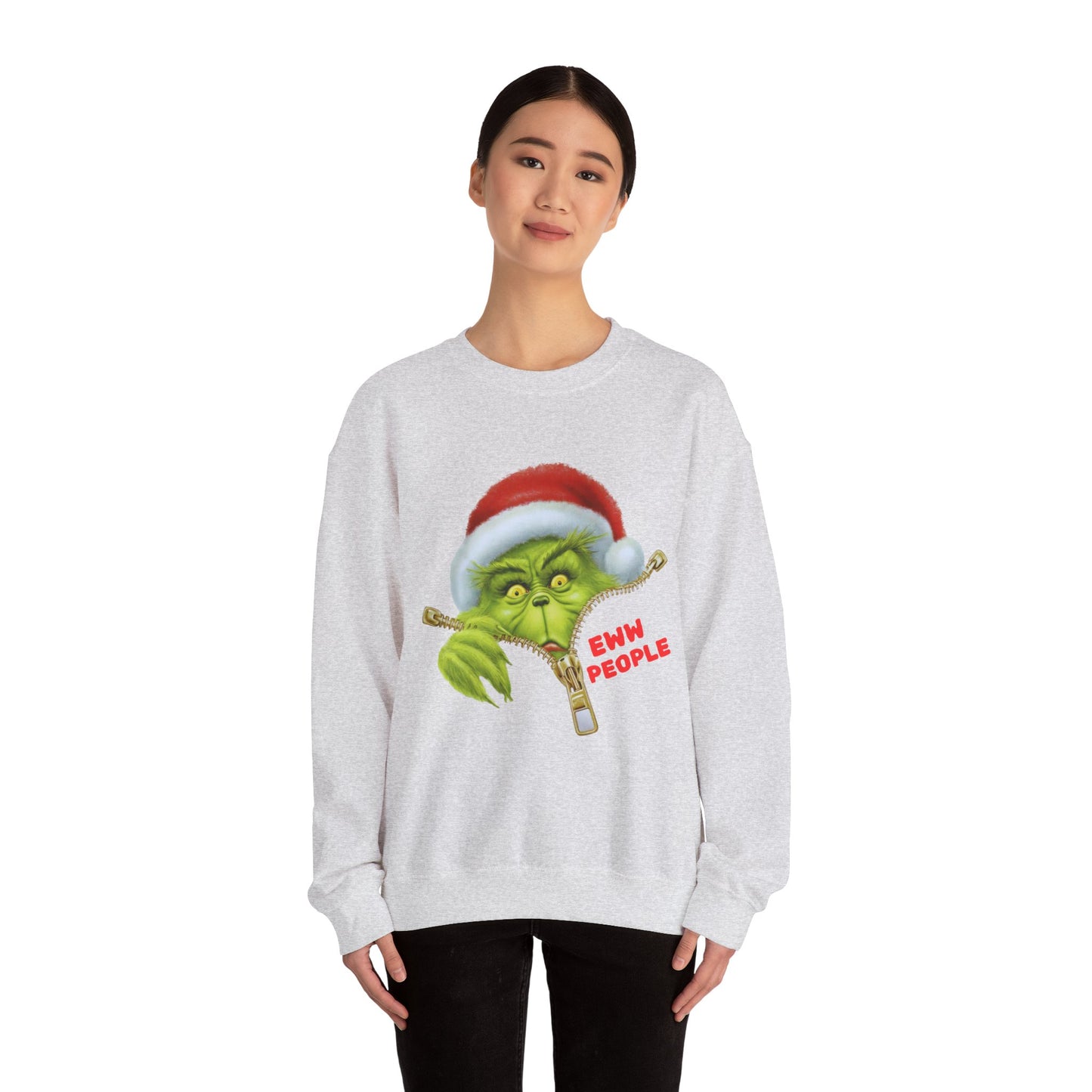 Eww People Grinch Unisex Heavy Blend™ Crewneck Sweatshirt