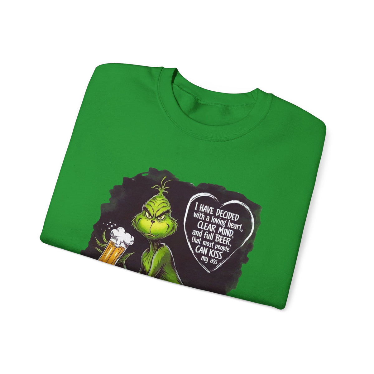 I Have Decided Grinch Unisex Heavy Blend™ Crewneck Sweatshirt