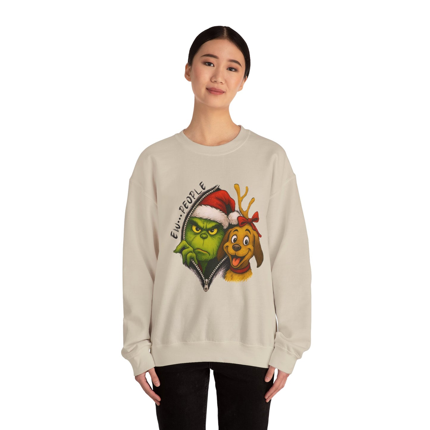 Ew... People Grinch Unisex Heavy Blend™ Crewneck Sweatshirt