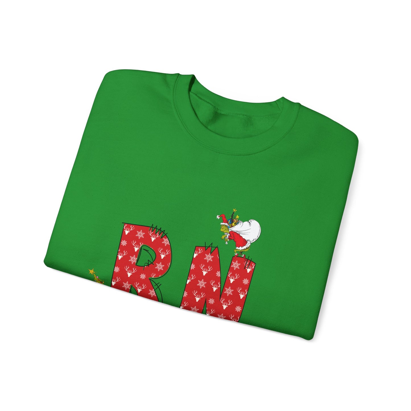 RN Grinch Unisex Heavy Blend™ Crewneck Sweatshirt