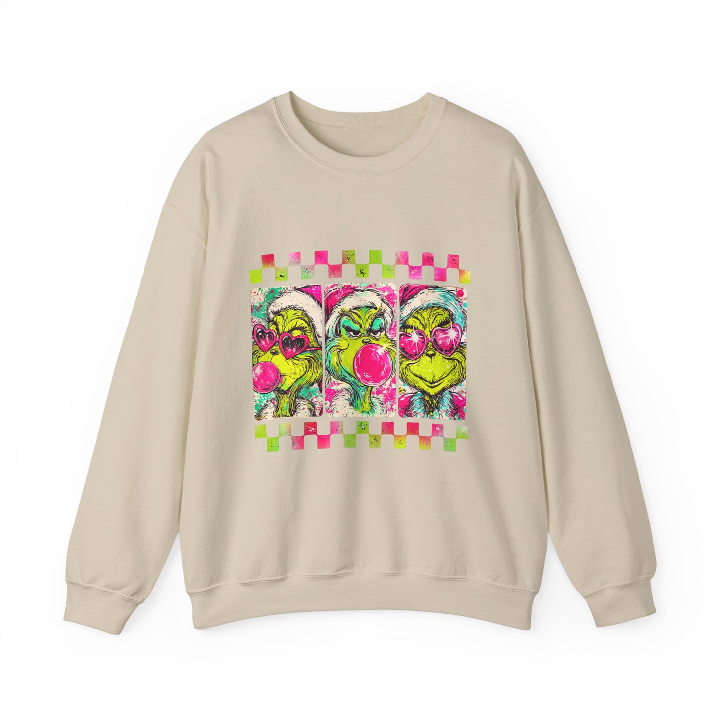 Pop Grinch Unisex Heavy Blend™ Crewneck Sweatshirt