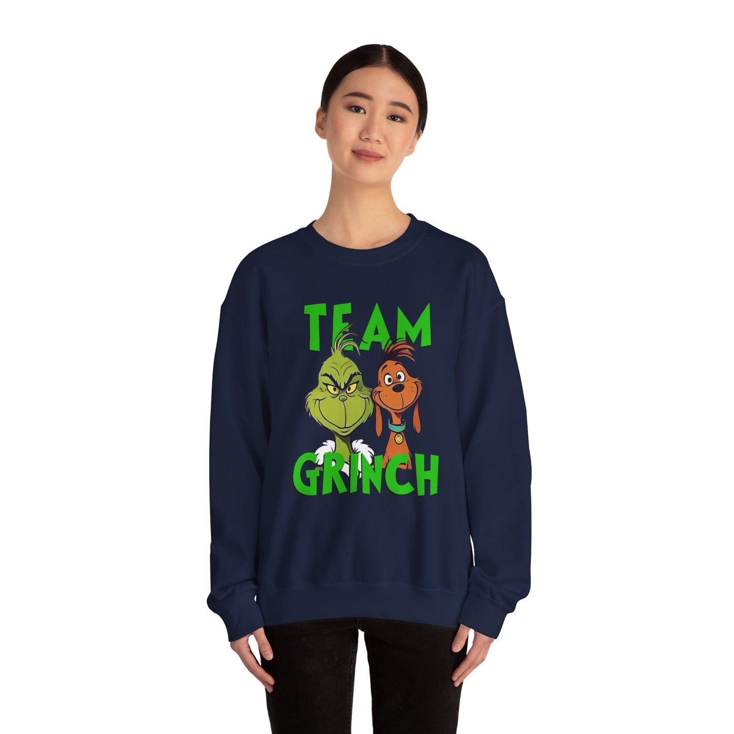 Team Grinch Unisex Heavy Blend™ Crewneck Sweatshirt
