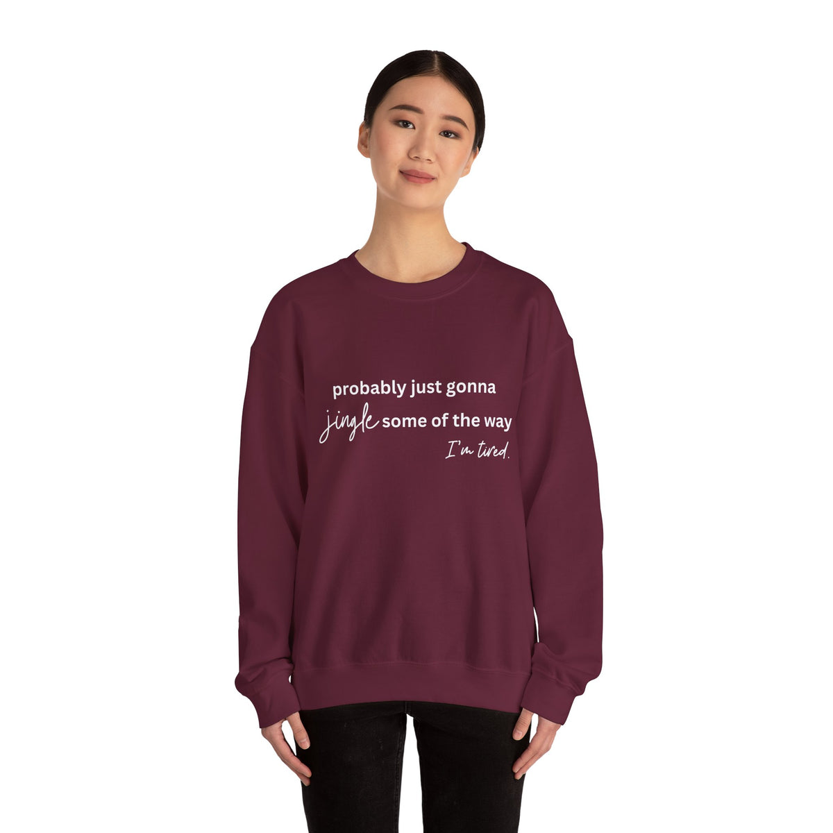 I'm Tired Unisex Heavy Blend™ Crewneck Sweatshirt