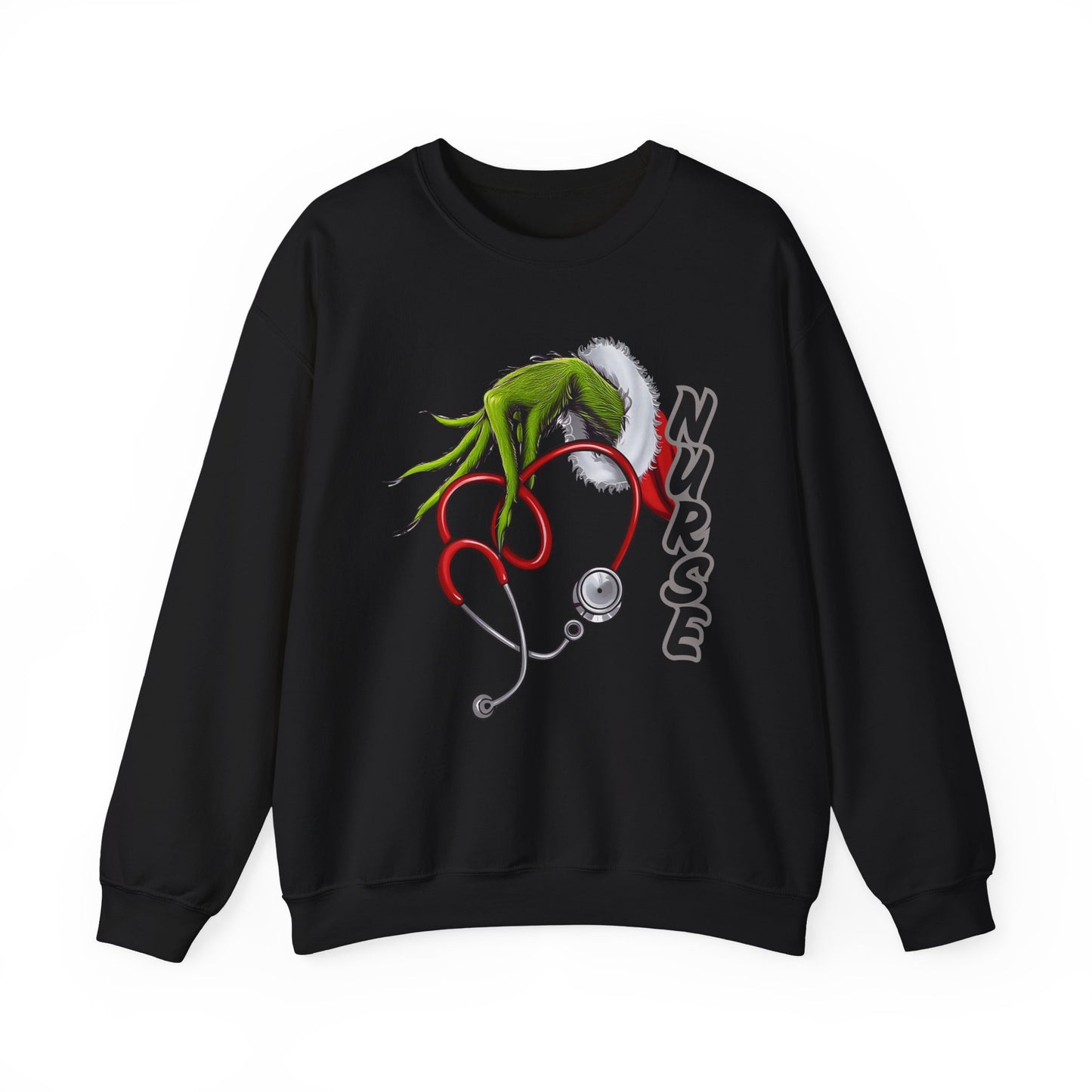 Stethoscope Nure Grinch Unisex Heavy Blend™ Crewneck Sweatshirt