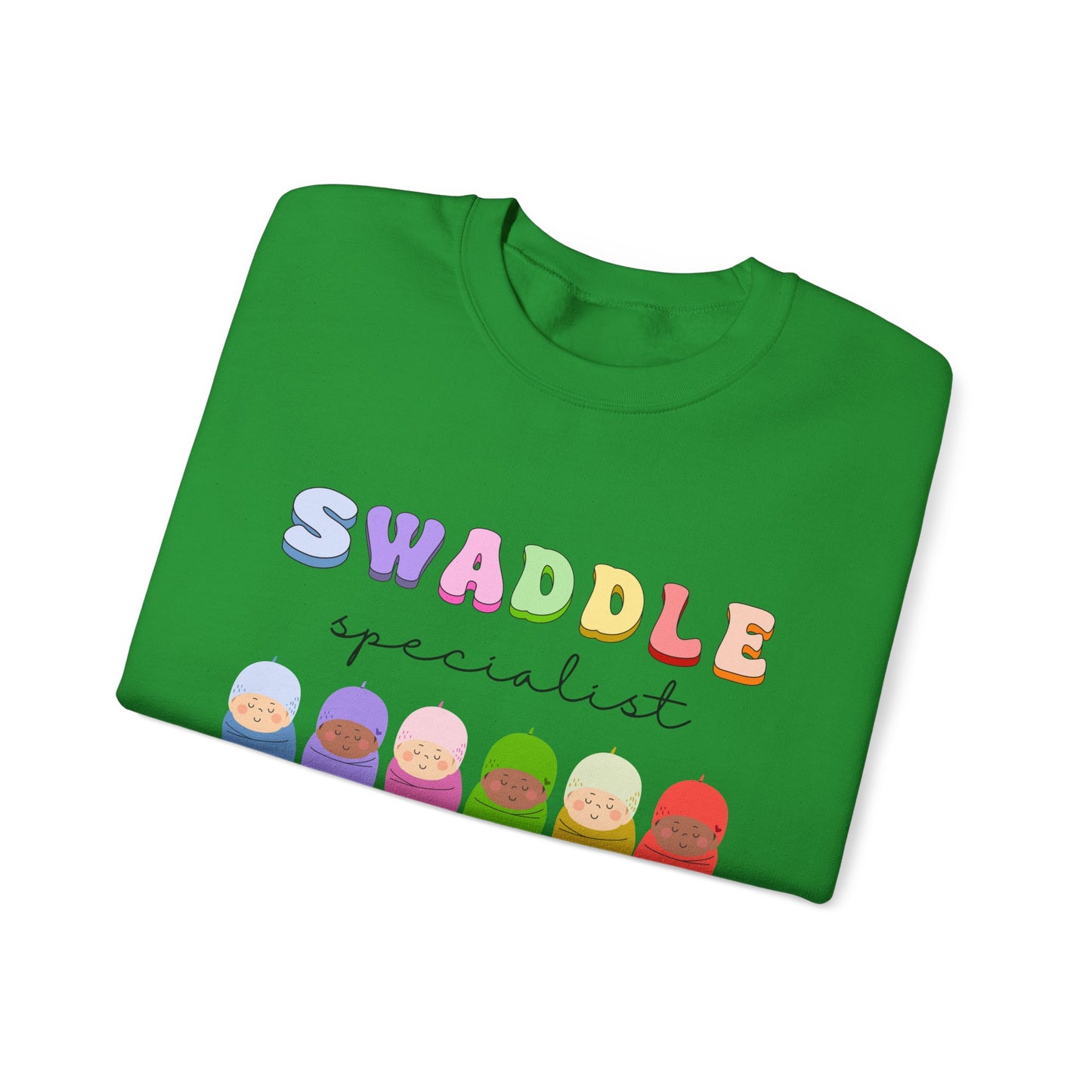 Swaddle Specialist  Unisex Heavy Blend™ Crewneck Sweatshirt