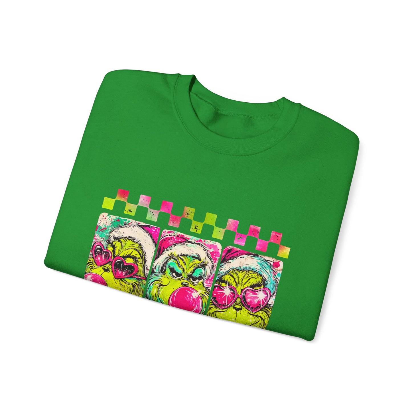 Pop Grinch Unisex Heavy Blend™ Crewneck Sweatshirt