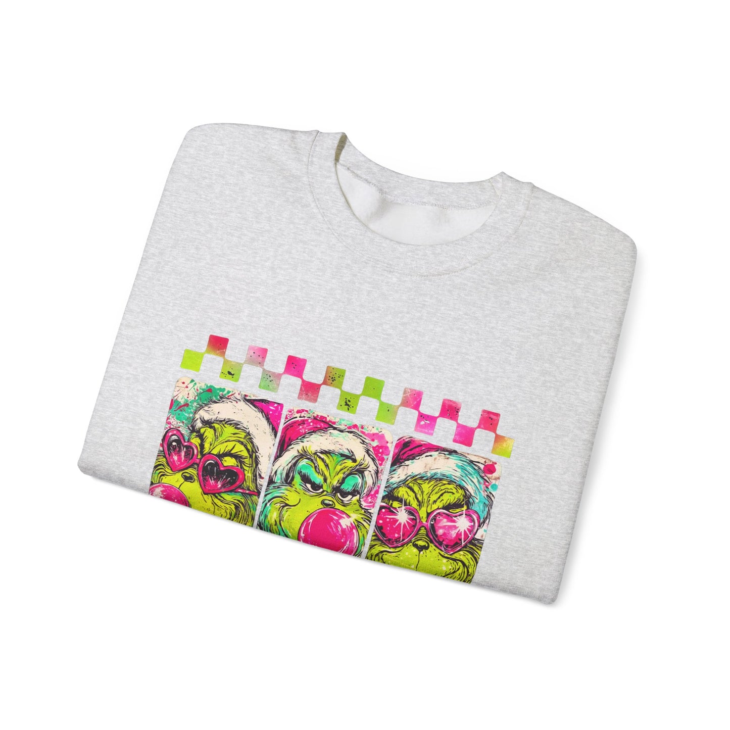 Pop Grinch Unisex Heavy Blend™ Crewneck Sweatshirt