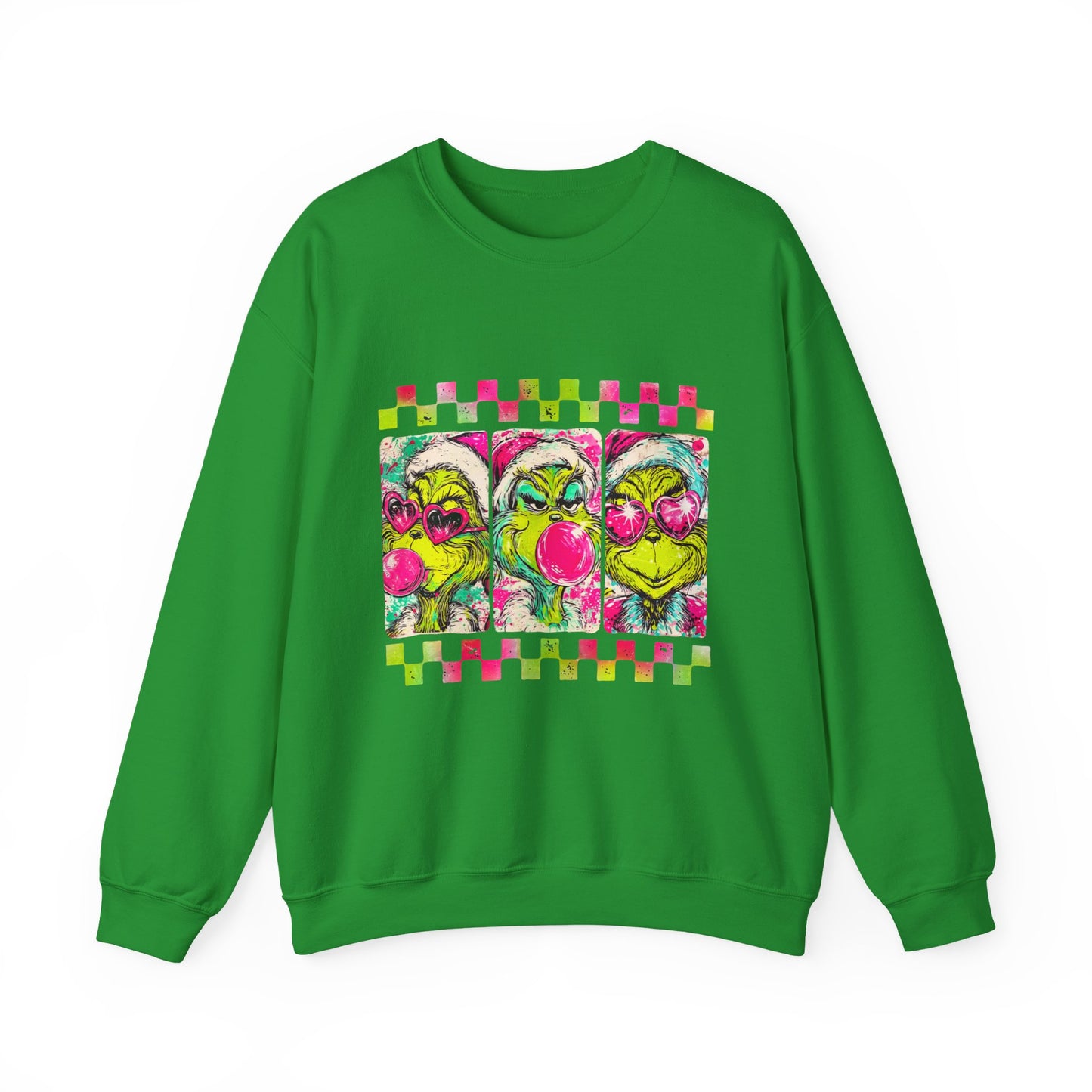 Pop Grinch Unisex Heavy Blend™ Crewneck Sweatshirt