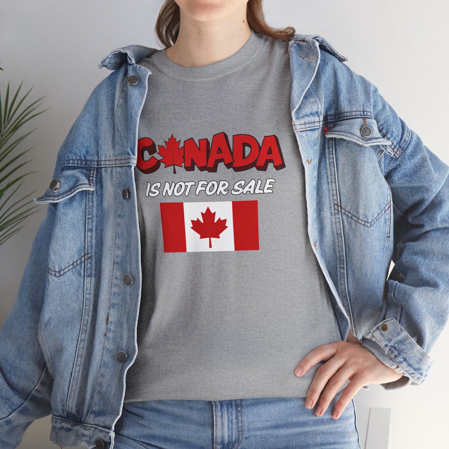 Flag Canada Is Not For Sale Shirt