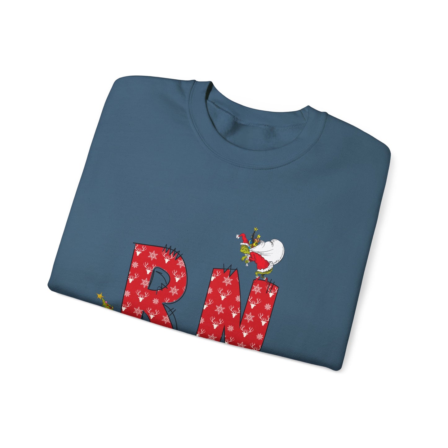 RN Grinch Unisex Heavy Blend™ Crewneck Sweatshirt