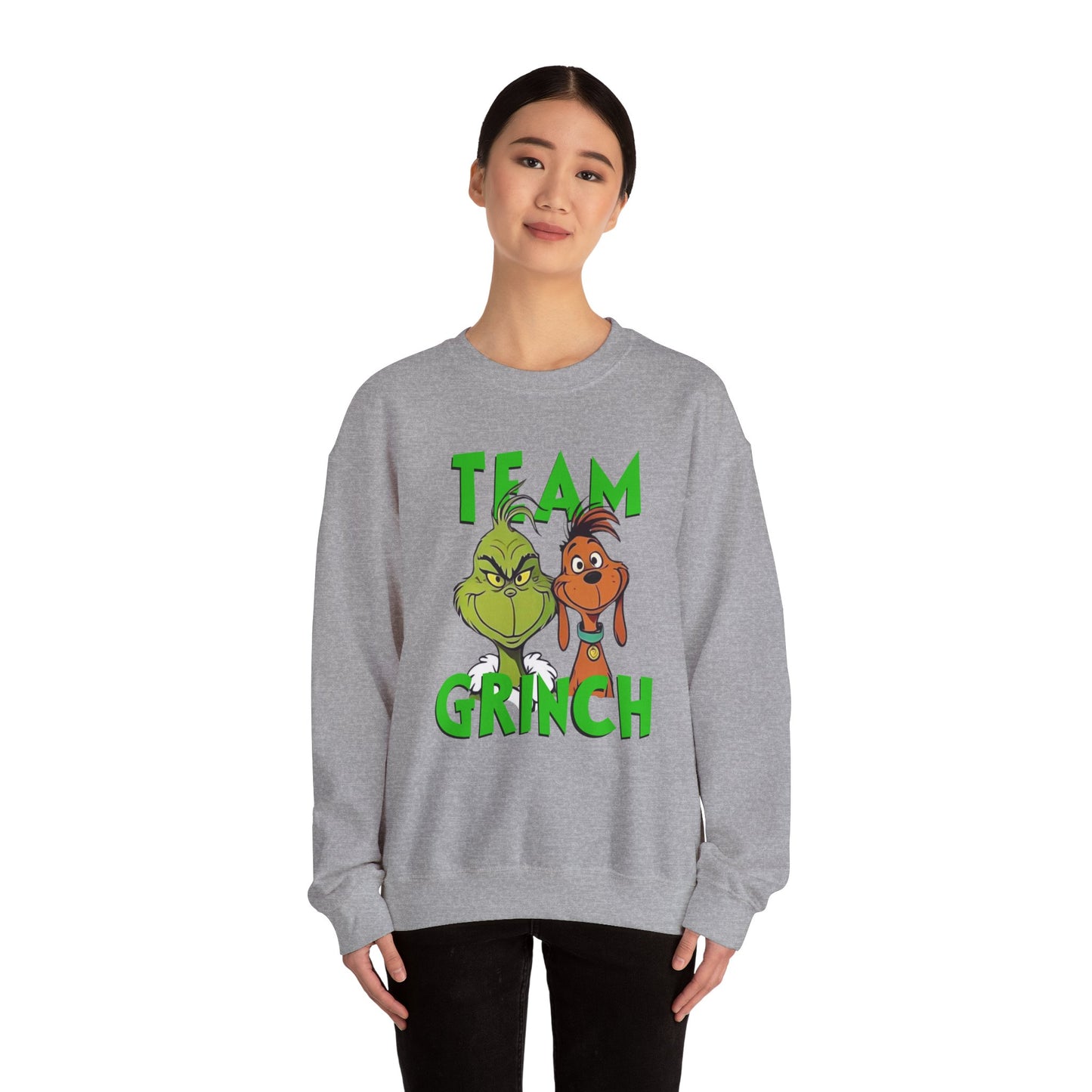Team Grinch Unisex Heavy Blend™ Crewneck Sweatshirt