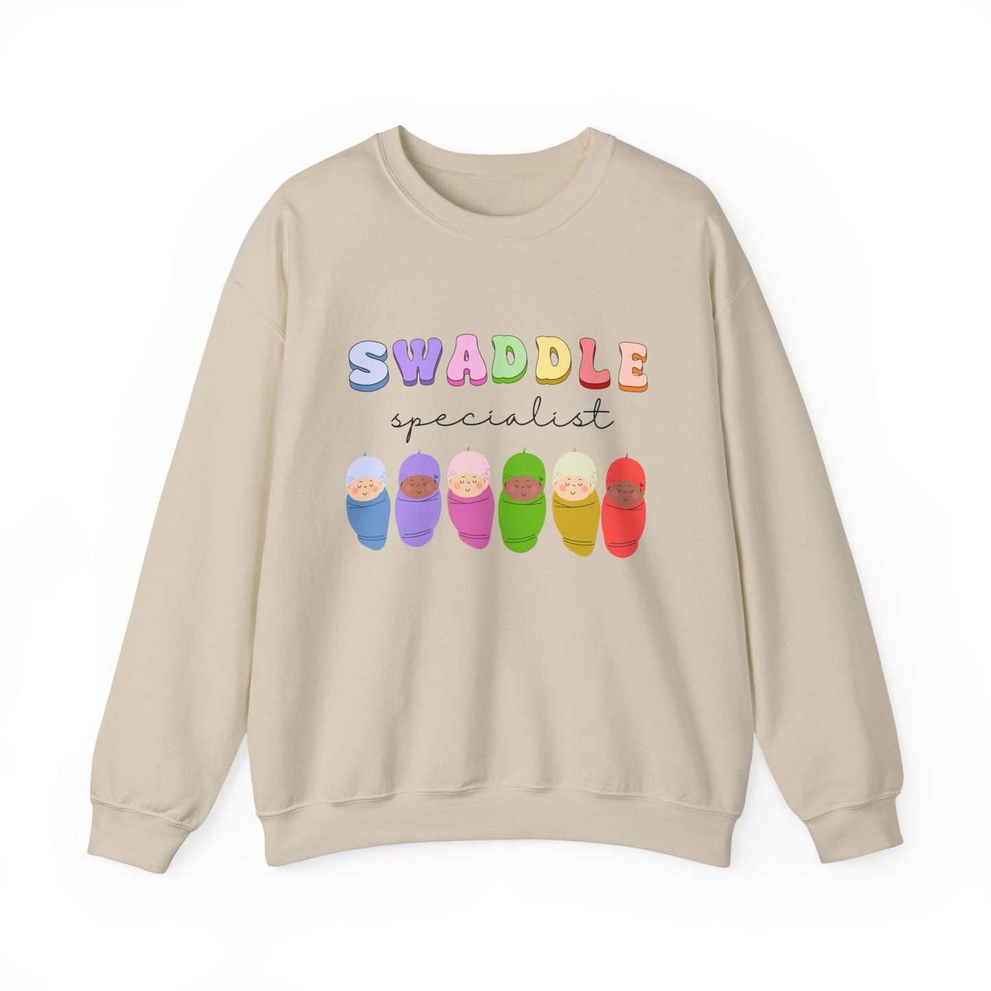 Swaddle Specialist  Unisex Heavy Blend™ Crewneck Sweatshirt