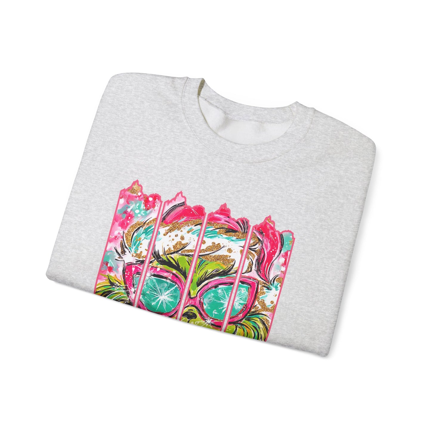 Merry Christmas Grinch Unisex Heavy Blend™ Crewneck Sweatshirt
