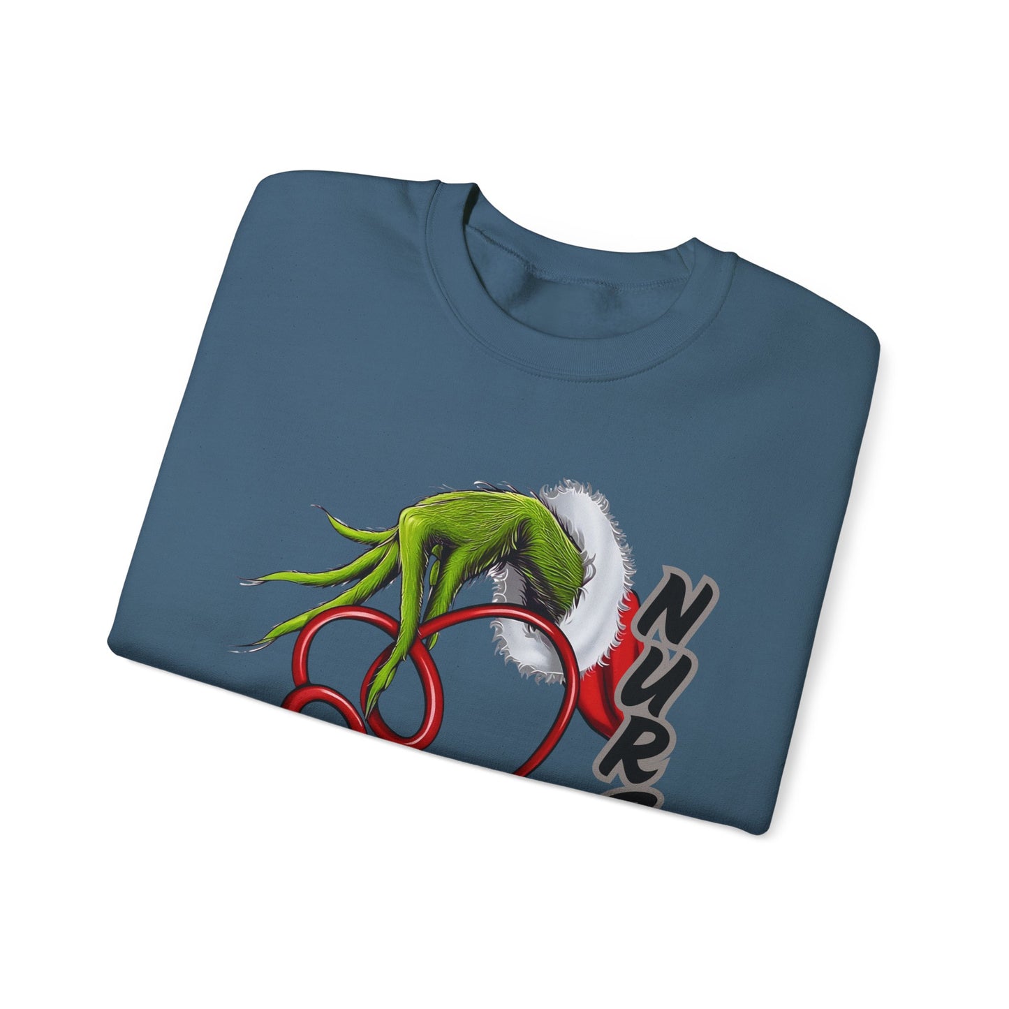 Stethoscope Nure Grinch Unisex Heavy Blend™ Crewneck Sweatshirt