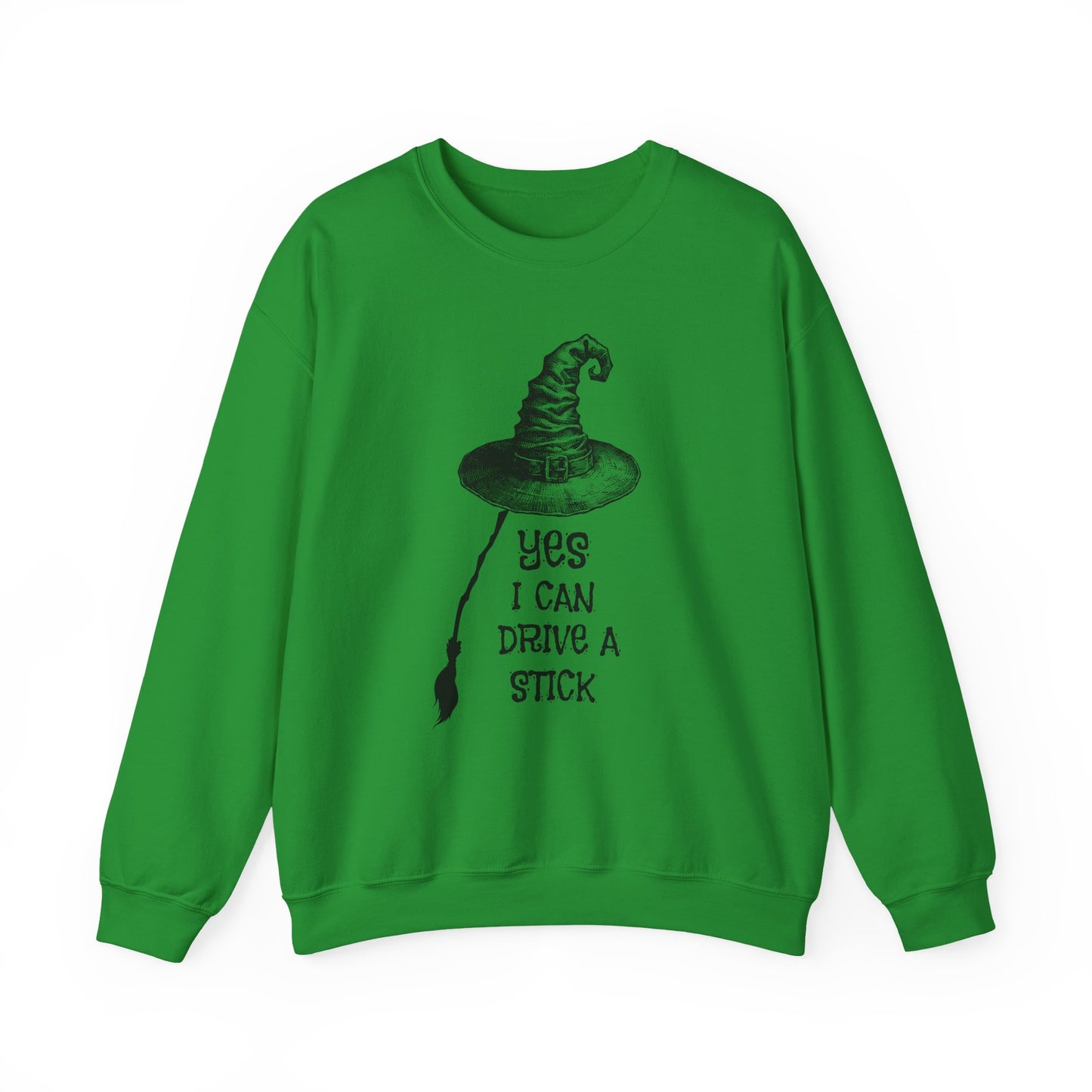 Yes I Can Drive A Stick Unisex Heavy Blend™ Crewneck Sweatshirt