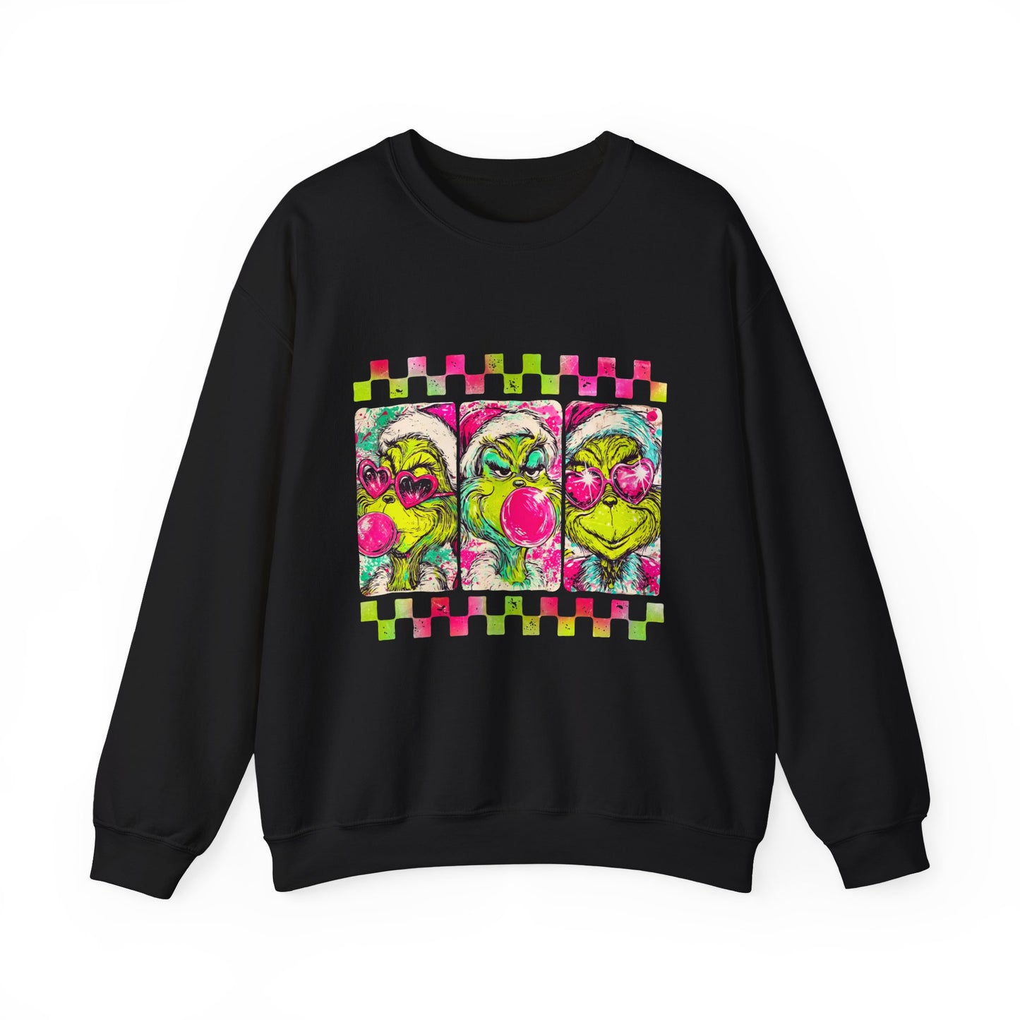 Pop Grinch Unisex Heavy Blend™ Crewneck Sweatshirt