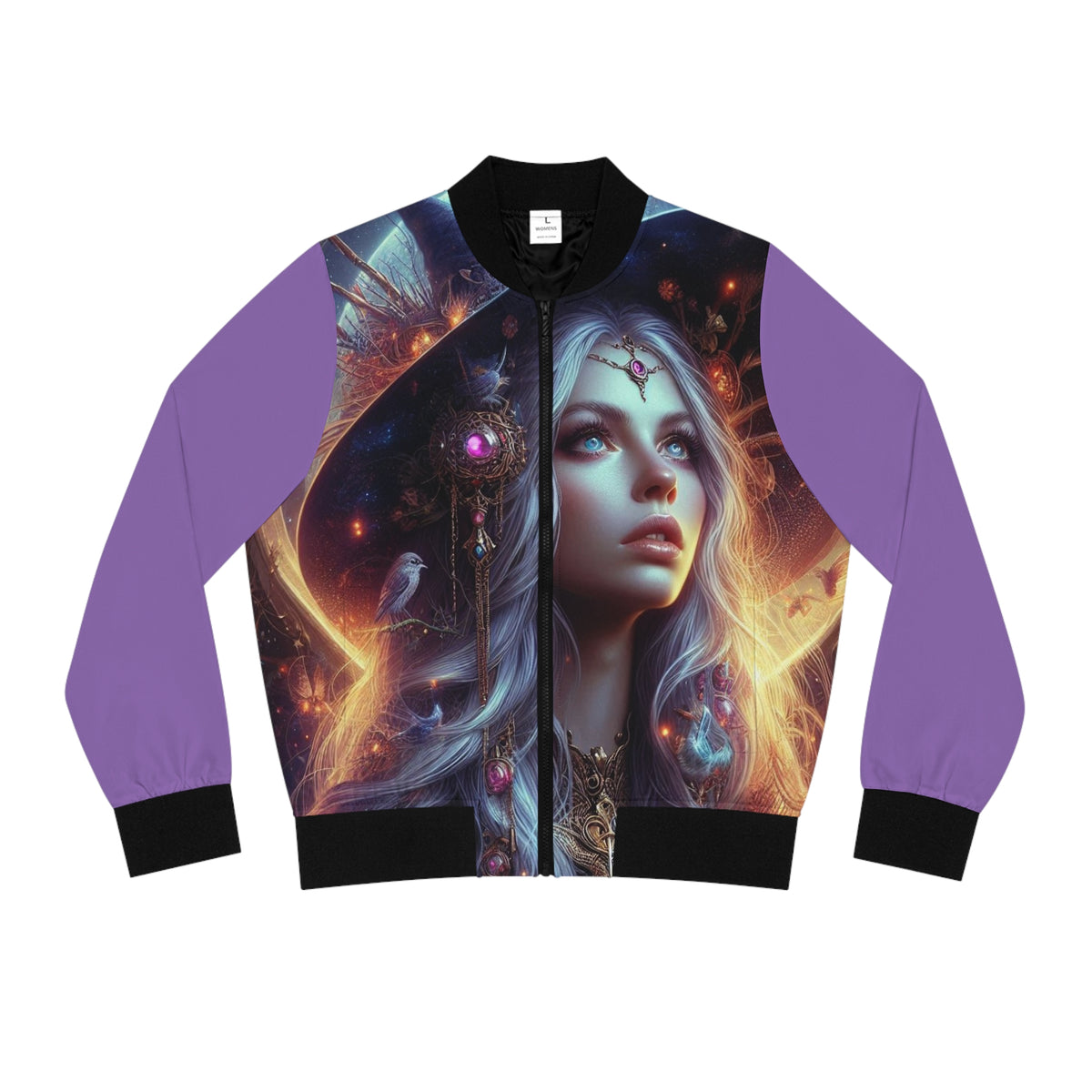 Luna Women's Bomber Jacket (AOP)