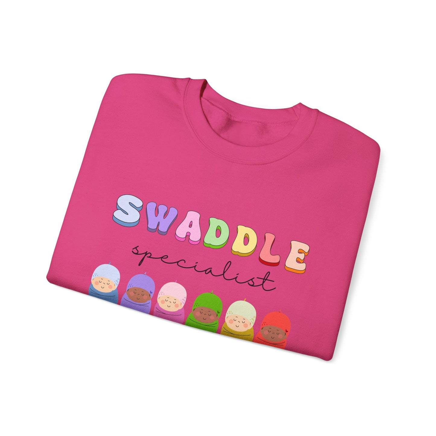 Swaddle Specialist  Unisex Heavy Blend™ Crewneck Sweatshirt