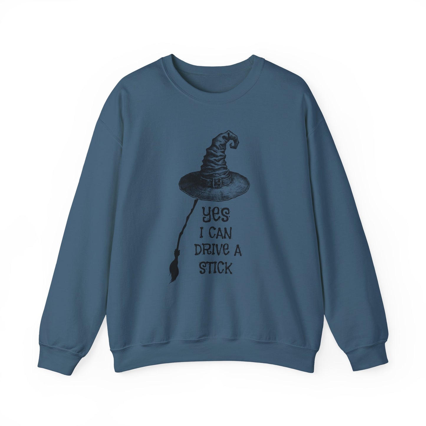Yes I Can Drive A Stick Unisex Heavy Blend™ Crewneck Sweatshirt