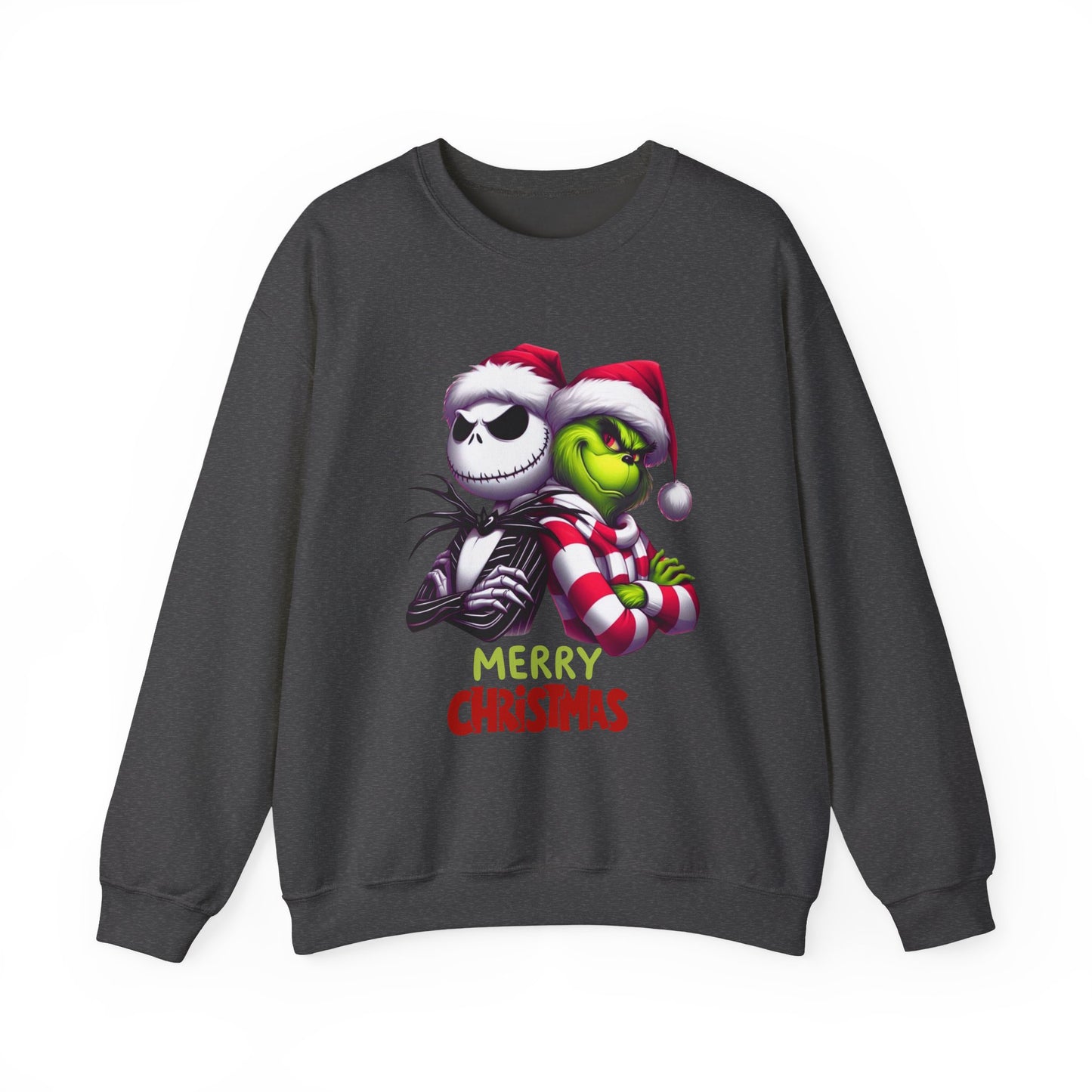 Merry Christmas Grinch Unisex Heavy Blend™ Crewneck Sweatshirt
