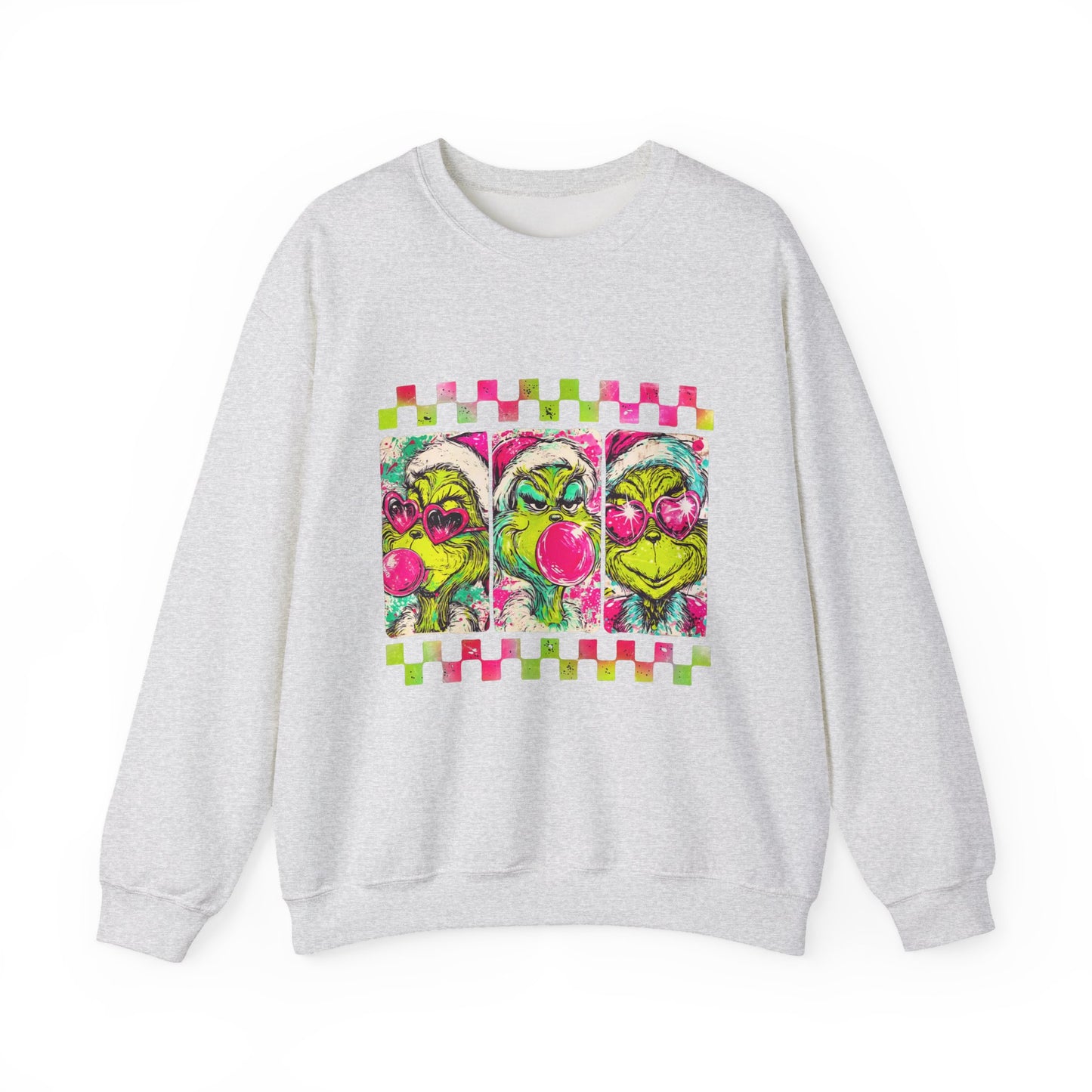 Pop Grinch Unisex Heavy Blend™ Crewneck Sweatshirt