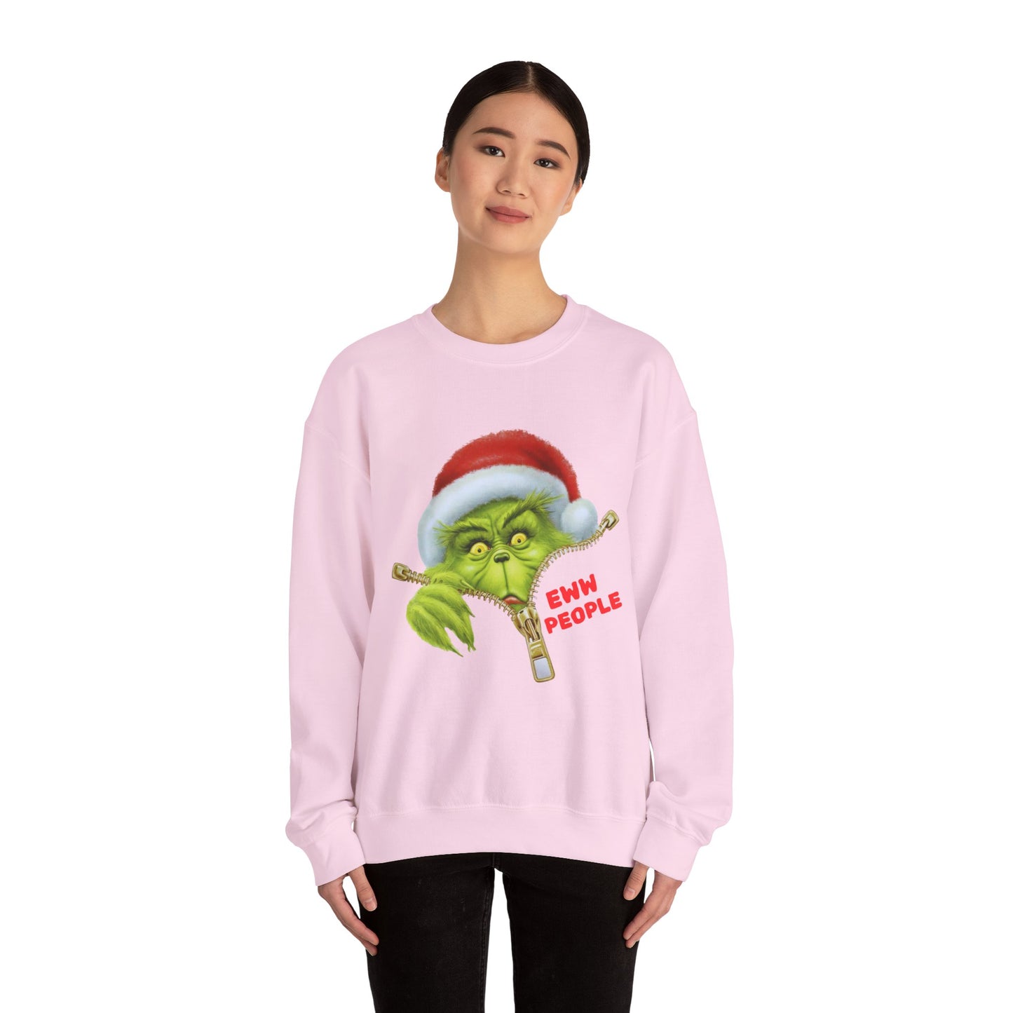 Eww People Grinch Unisex Heavy Blend™ Crewneck Sweatshirt