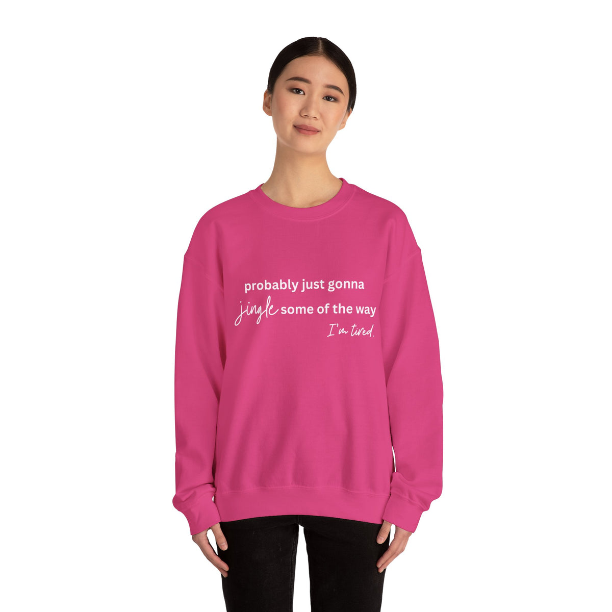 I'm Tired Unisex Heavy Blend™ Crewneck Sweatshirt
