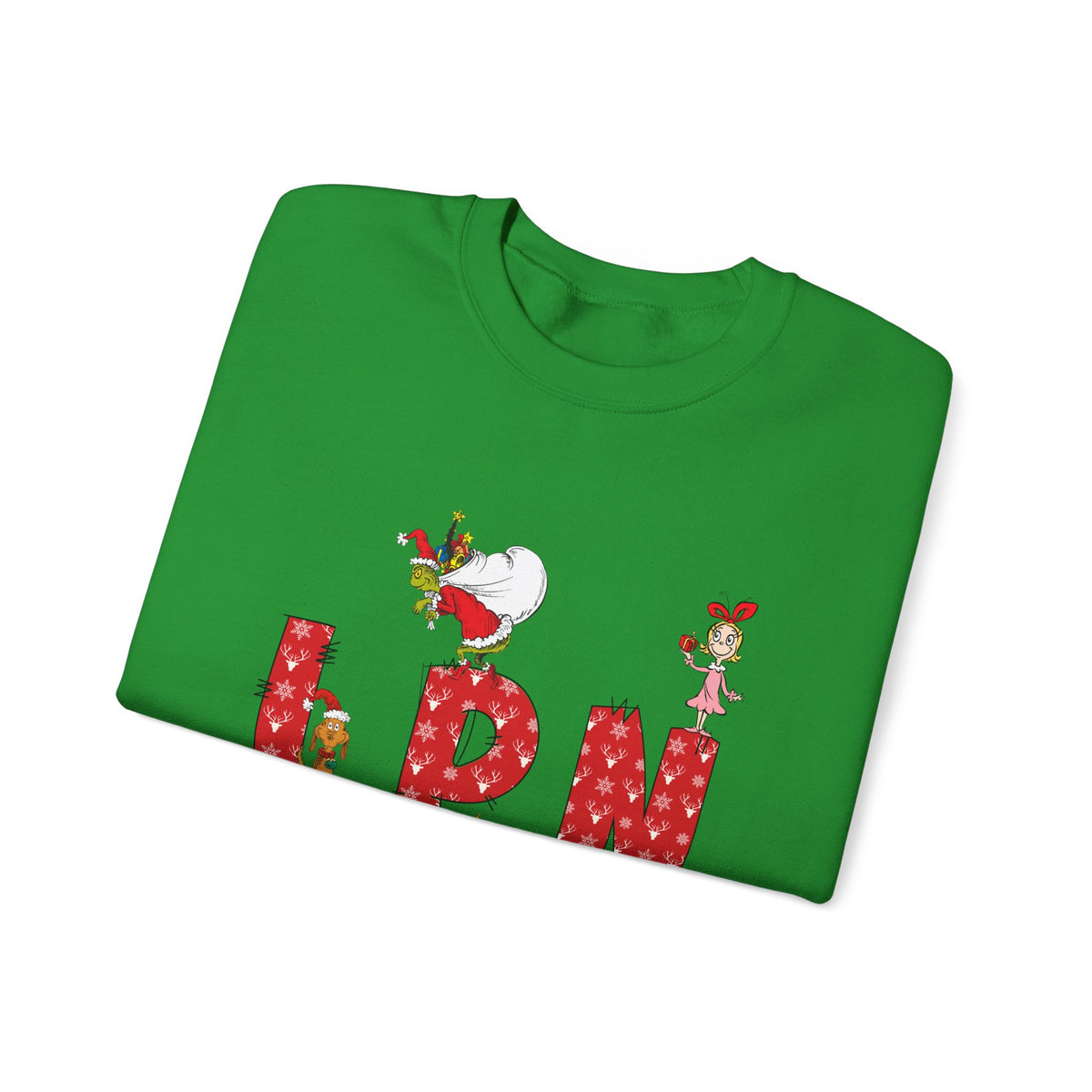 LPN Grinch Unisex Heavy Blend™ Crewneck Sweatshirt