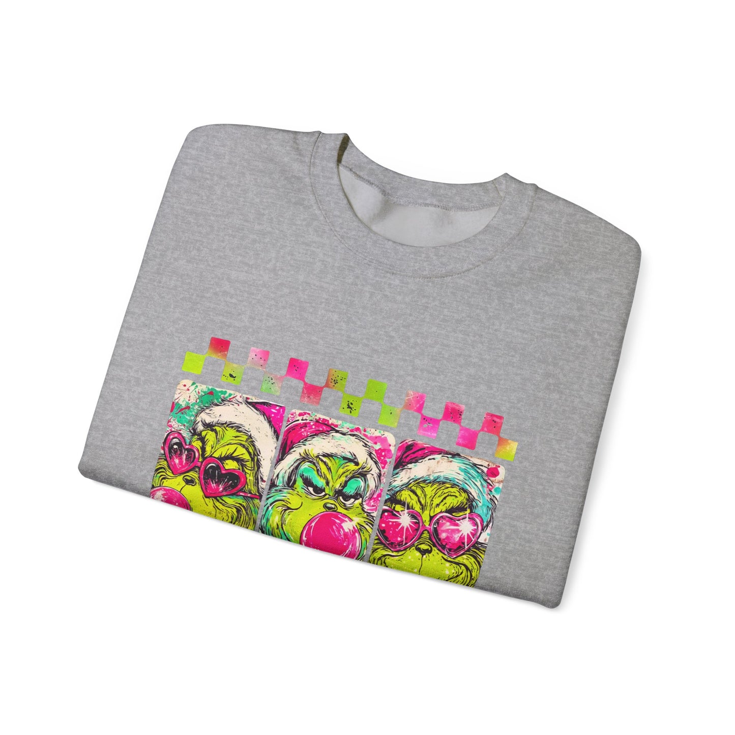 Pop Grinch Unisex Heavy Blend™ Crewneck Sweatshirt