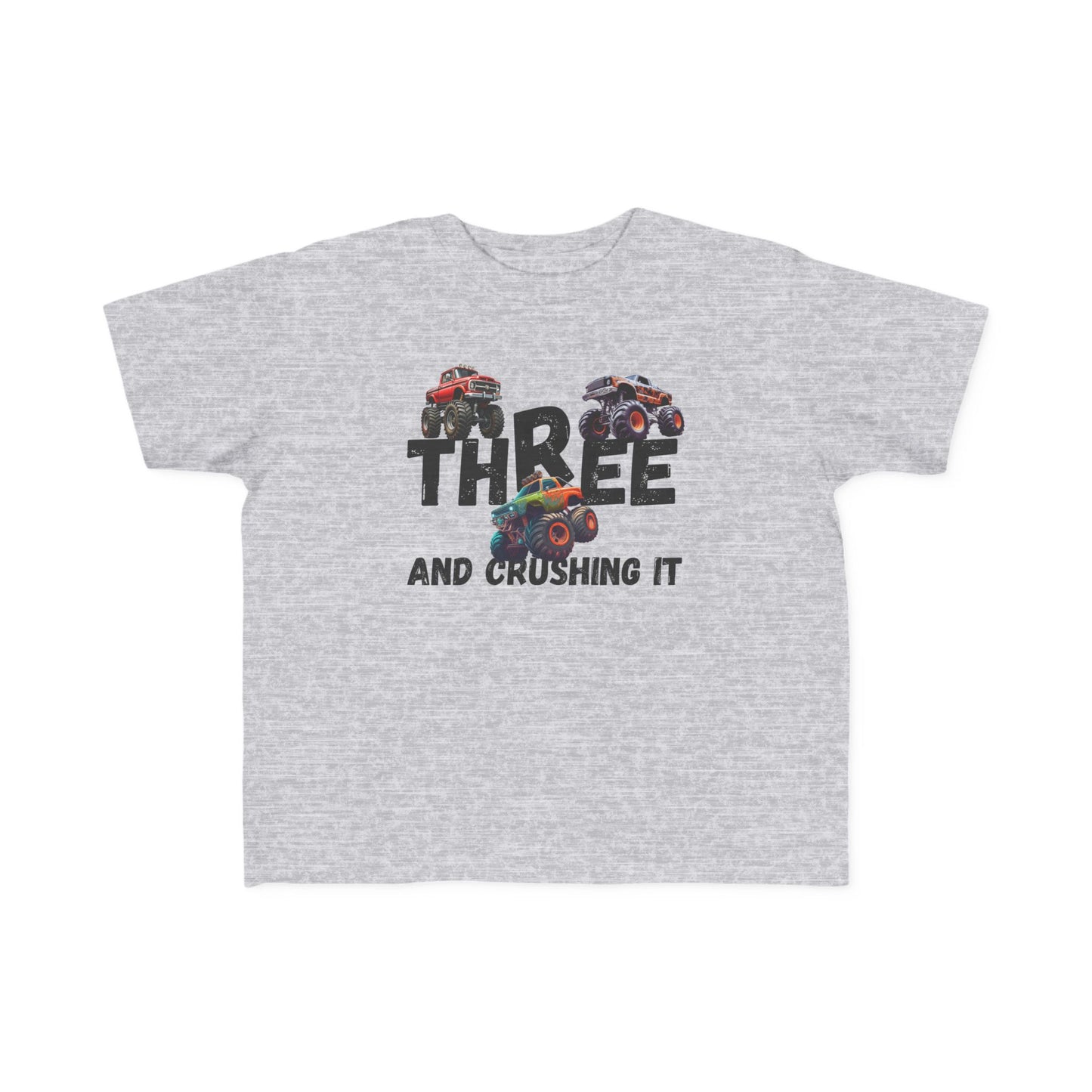 Three And Crushing ItToddler's Fine Jersey Tee