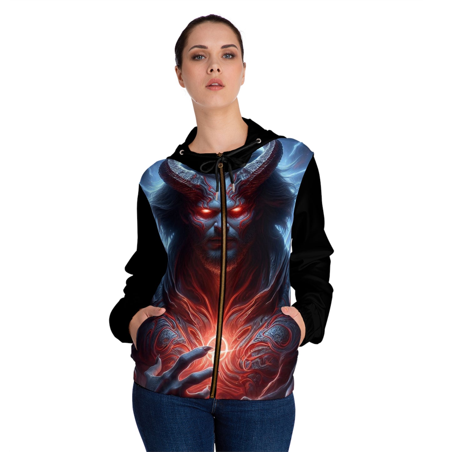 Demon Women’s Full-Zip Hoodie