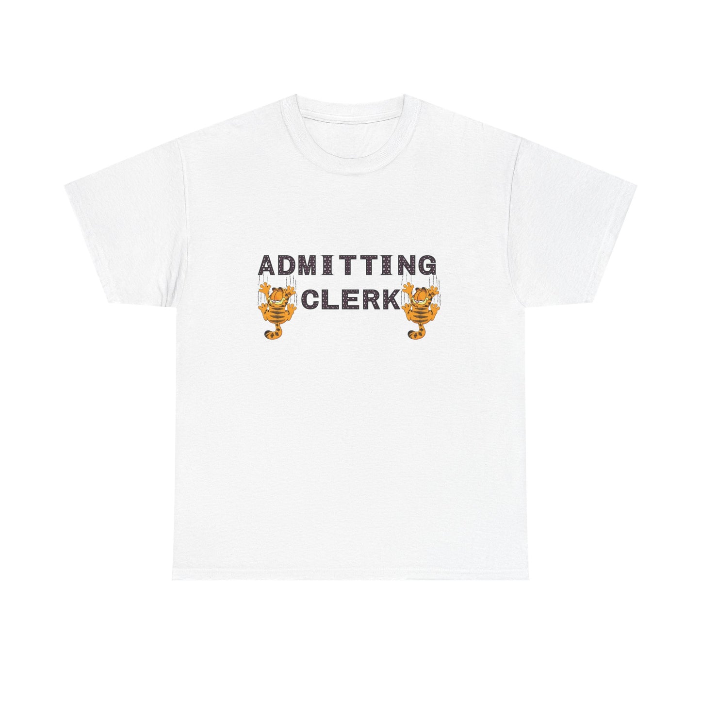 Garfield Admitting Clerk Cotton Tee