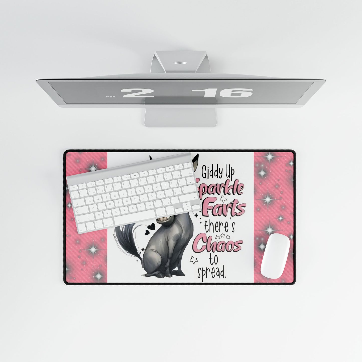 Giddy Up Desk Mat