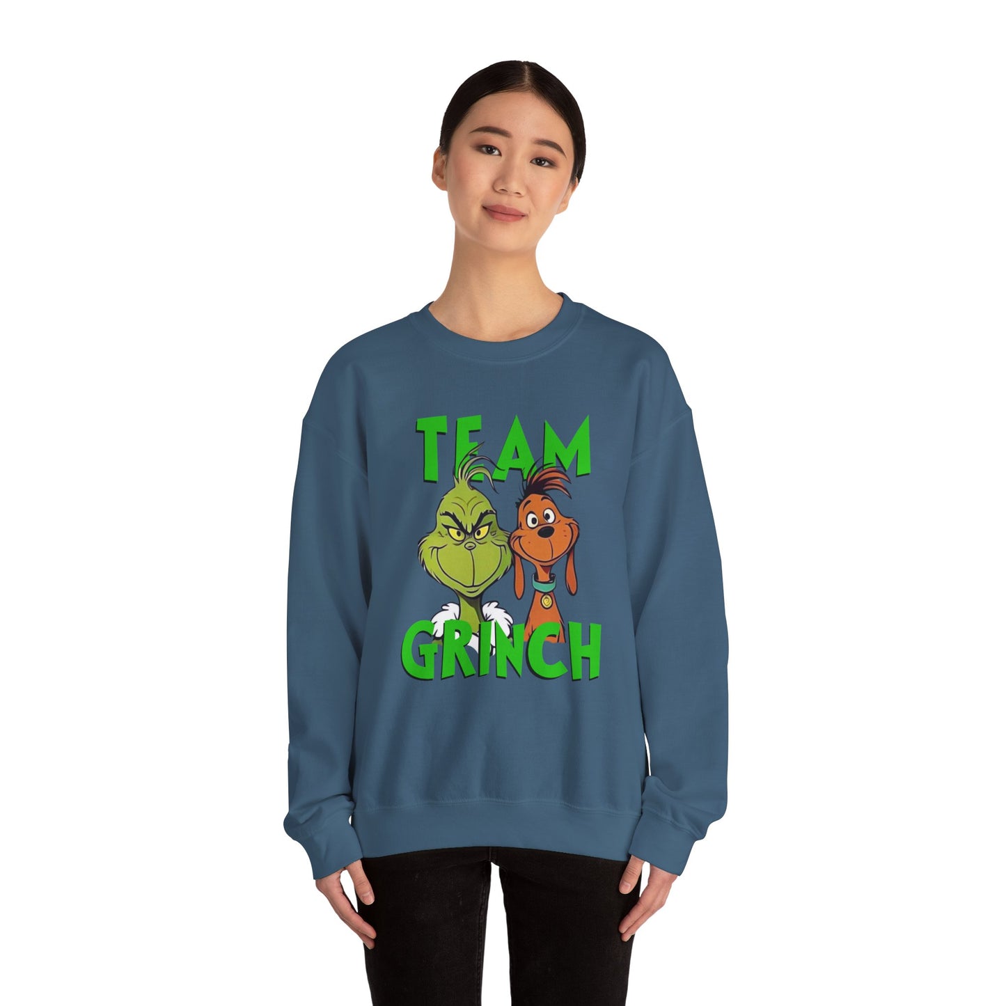 Team Grinch Unisex Heavy Blend™ Crewneck Sweatshirt